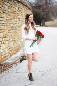 A Dress Perfect For A Love Story Valentines Day OOTD Lauren Emily