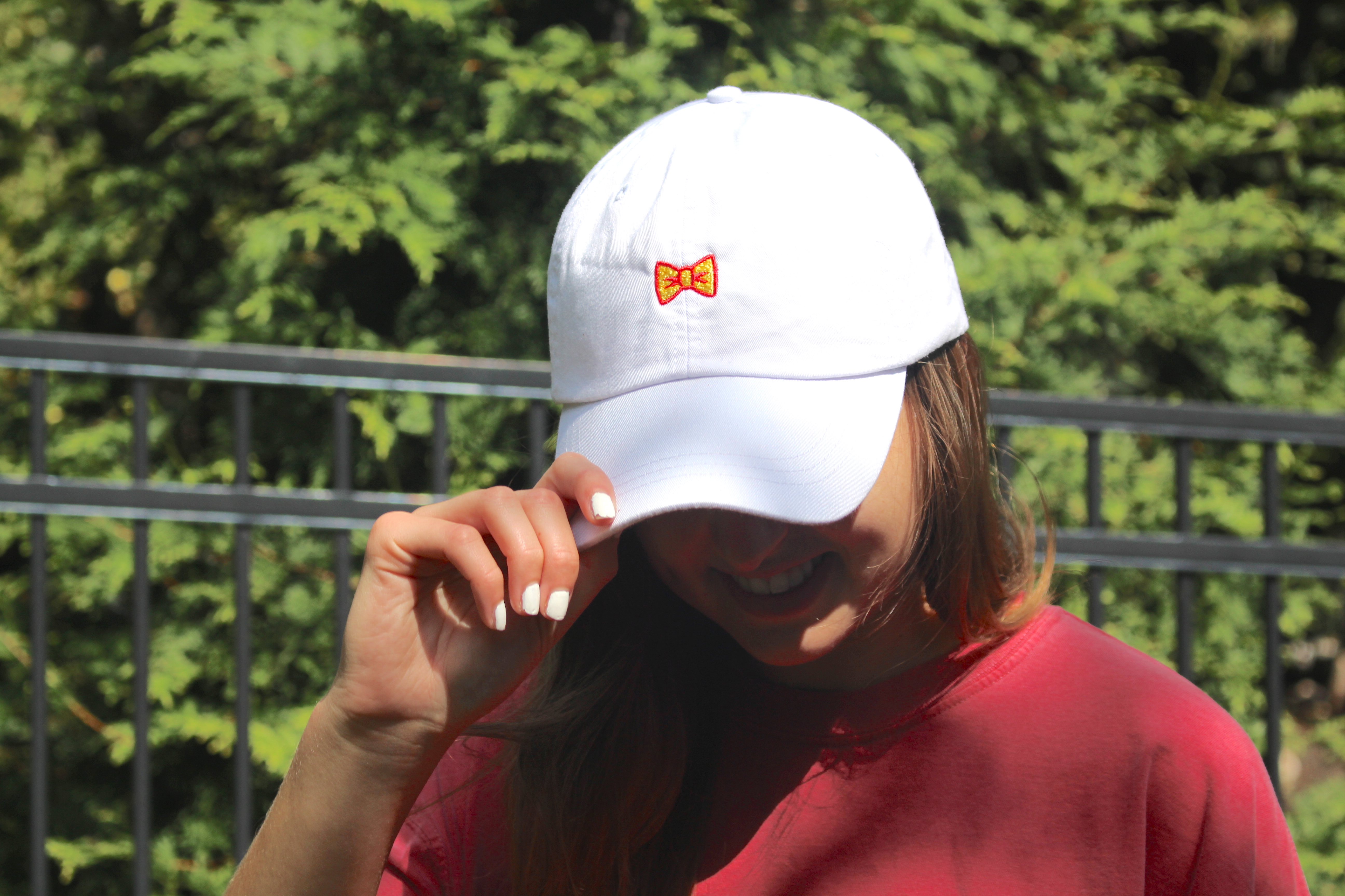 Sorority Throw What You Know T-Shirt and Cohutta Southern Hat | Sorority OOTD