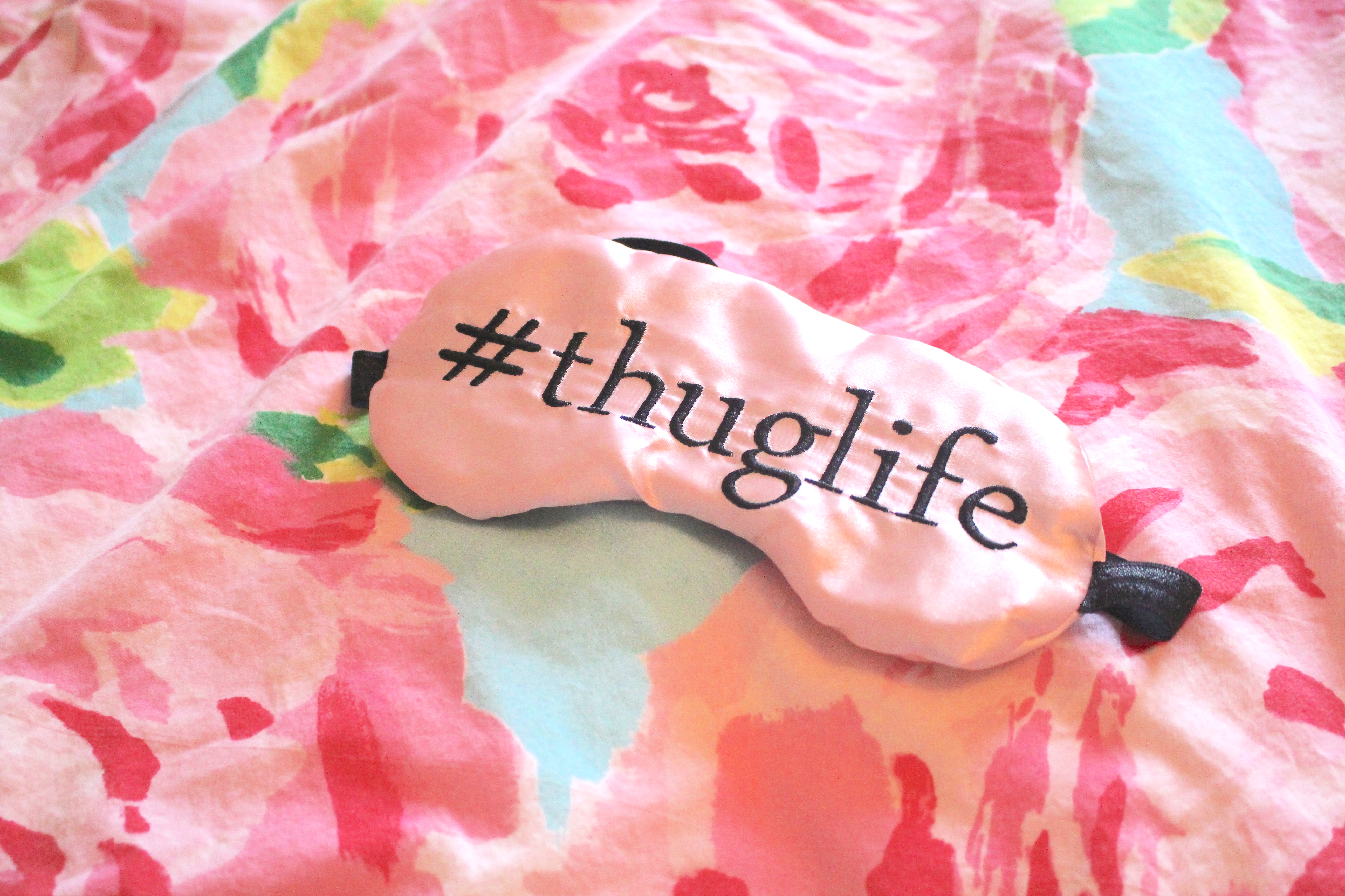 #THUGLIFE Eye Mask Giveaway | TheSleepyCottage