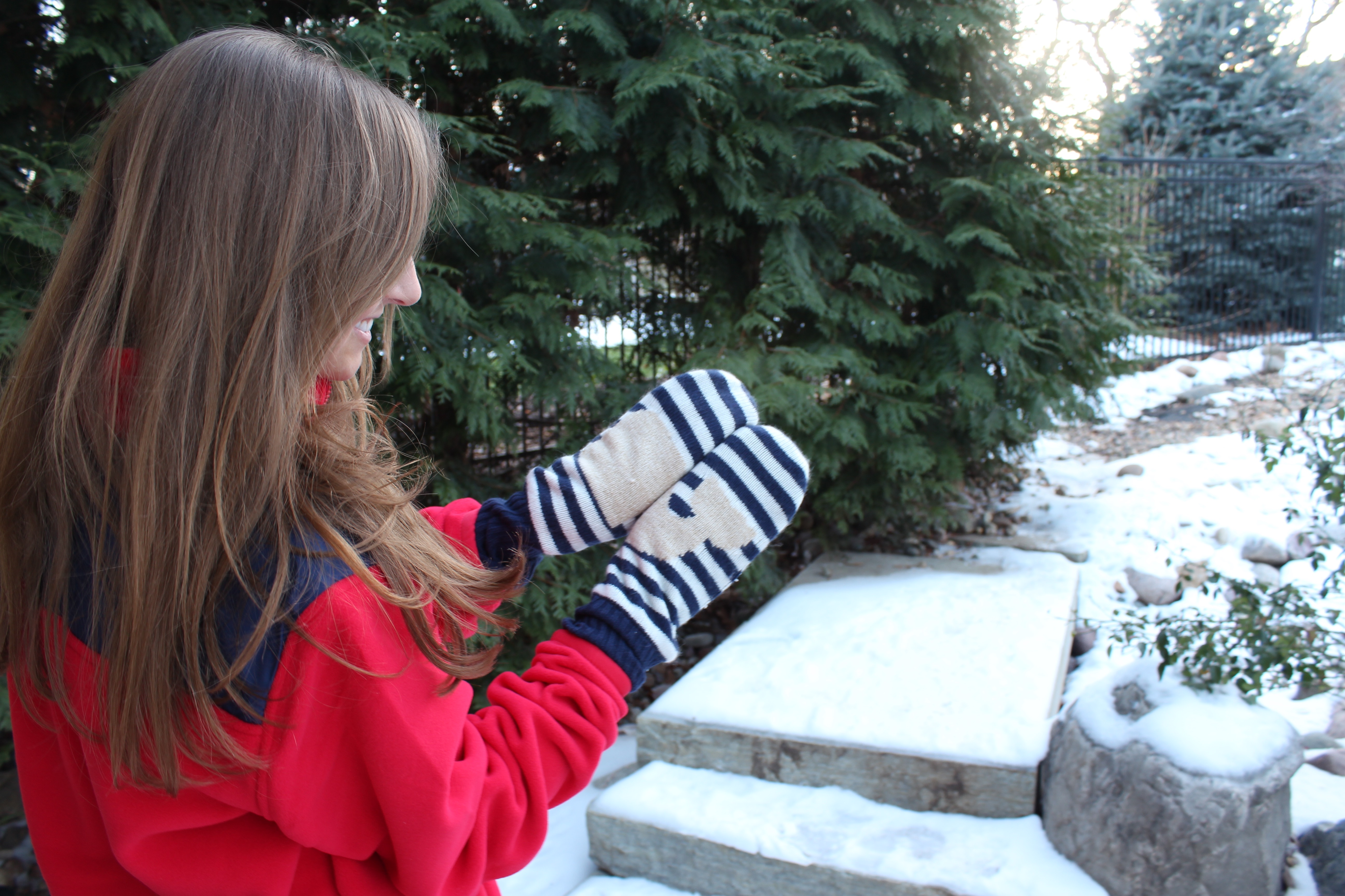 Cold Weather Means Oversized Shep Shirts, Duck Boots, & Mittens | OOTD by Lauren Lindmark on Daily Dose of Charm