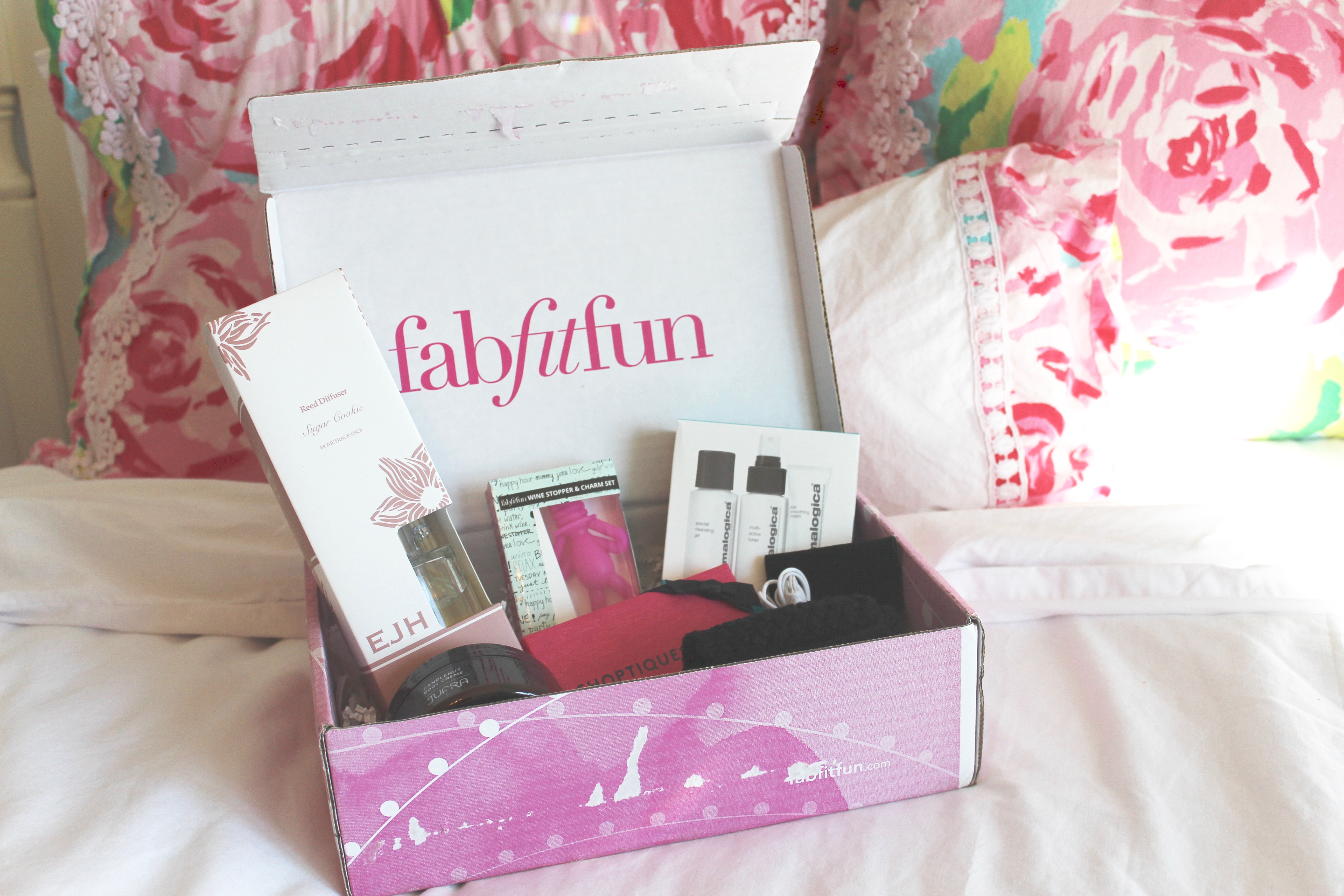 FabFitFun Winter box Unboxing Lauren Emily Lindmark