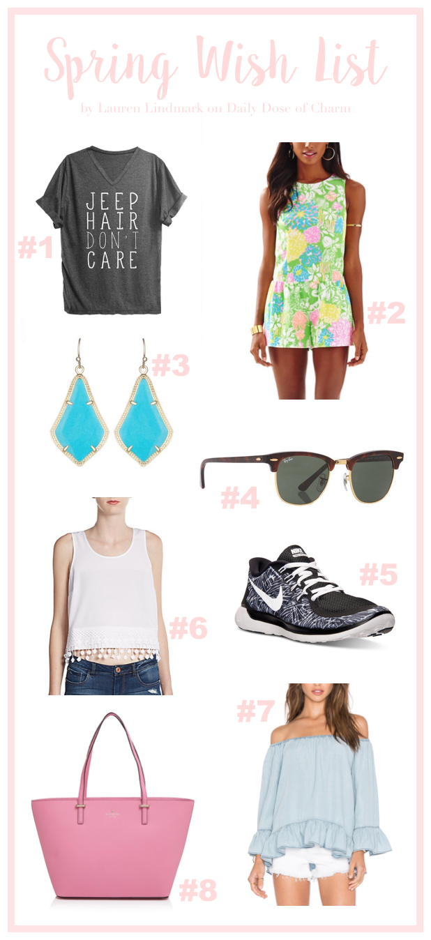 My Spring Clothing Wish List + More on Daily Dose of Charm by Lauren Lindmark