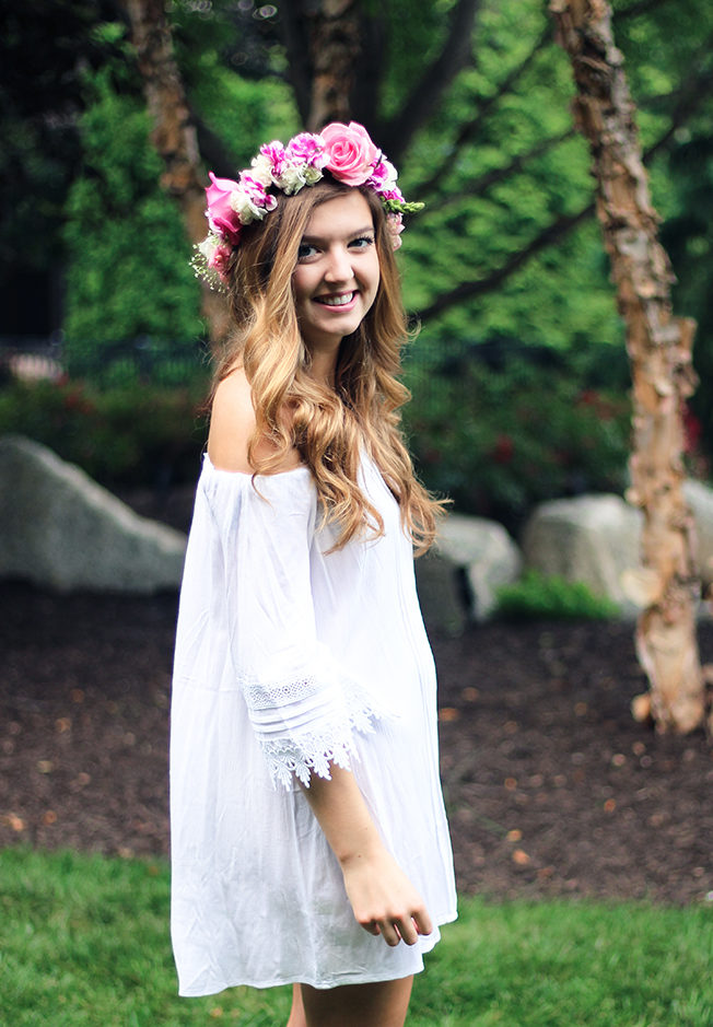 REAL Flower Crown | DIY | daily dose of charm