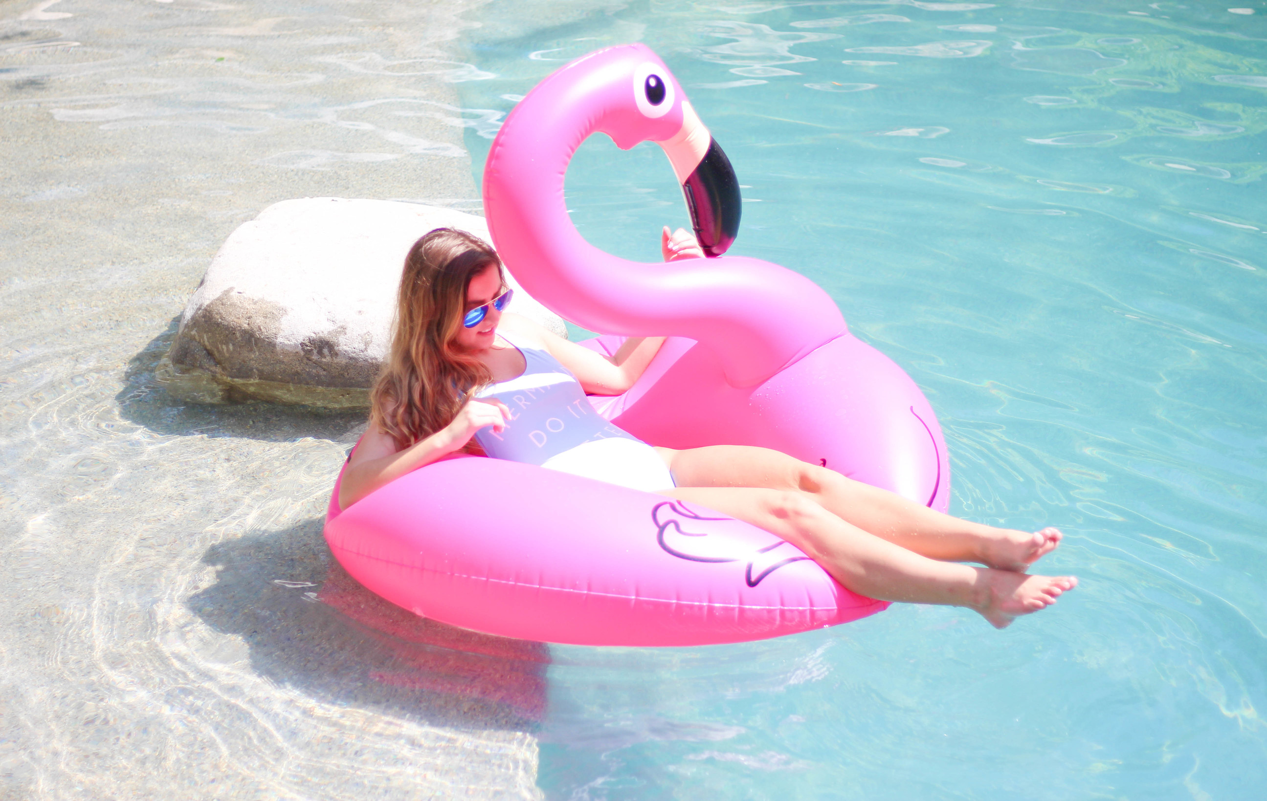 My Favorite Summer Pool Floats Summer trends, swan pool float, flamingo poo...