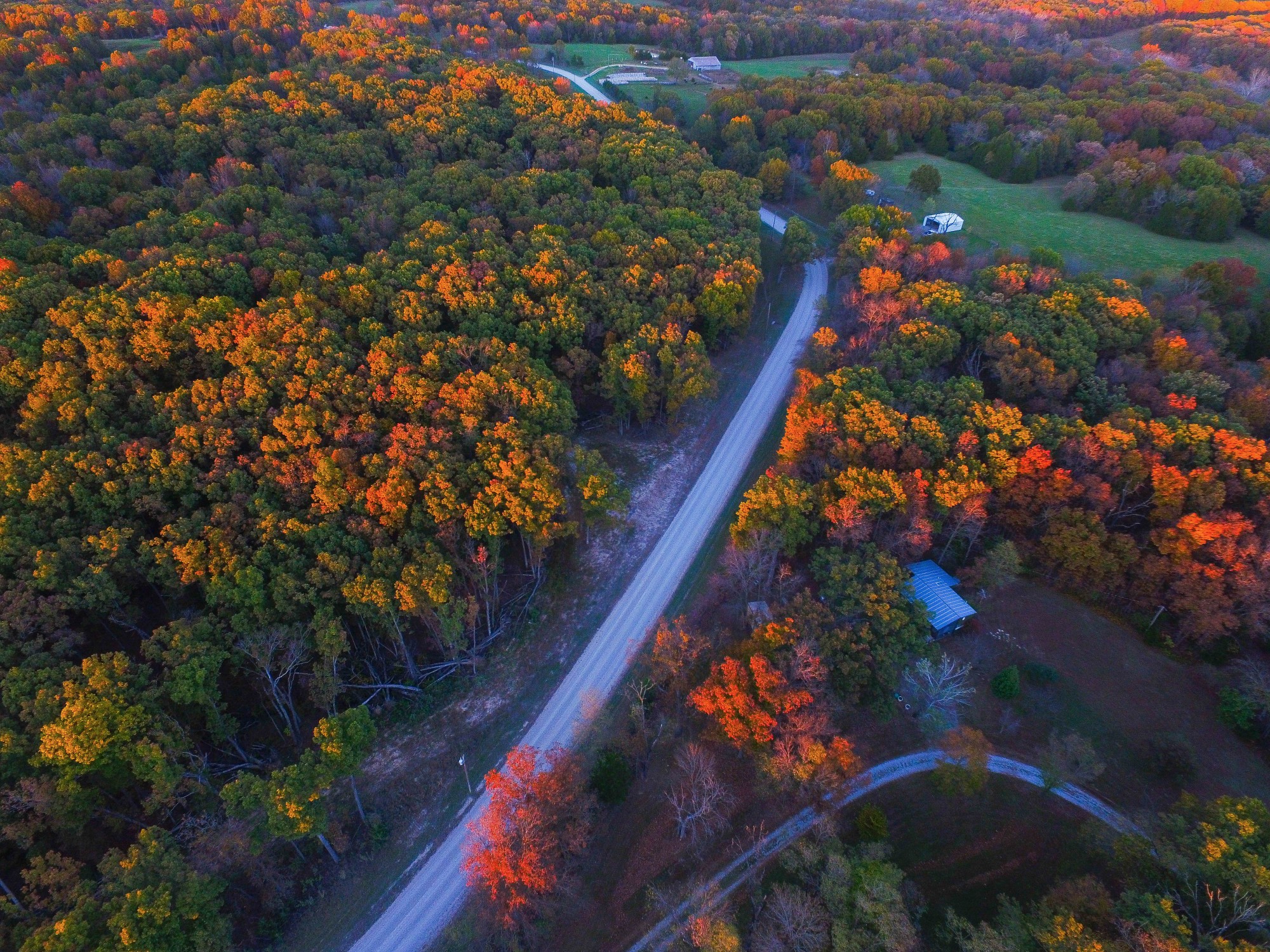 Fall Weekend at the farm autumn leaves and trees DJI Phantom 3 advanced video and Outfit of the day! By lauren lindmark on dailydoseofcharm.com lauren lindmark
