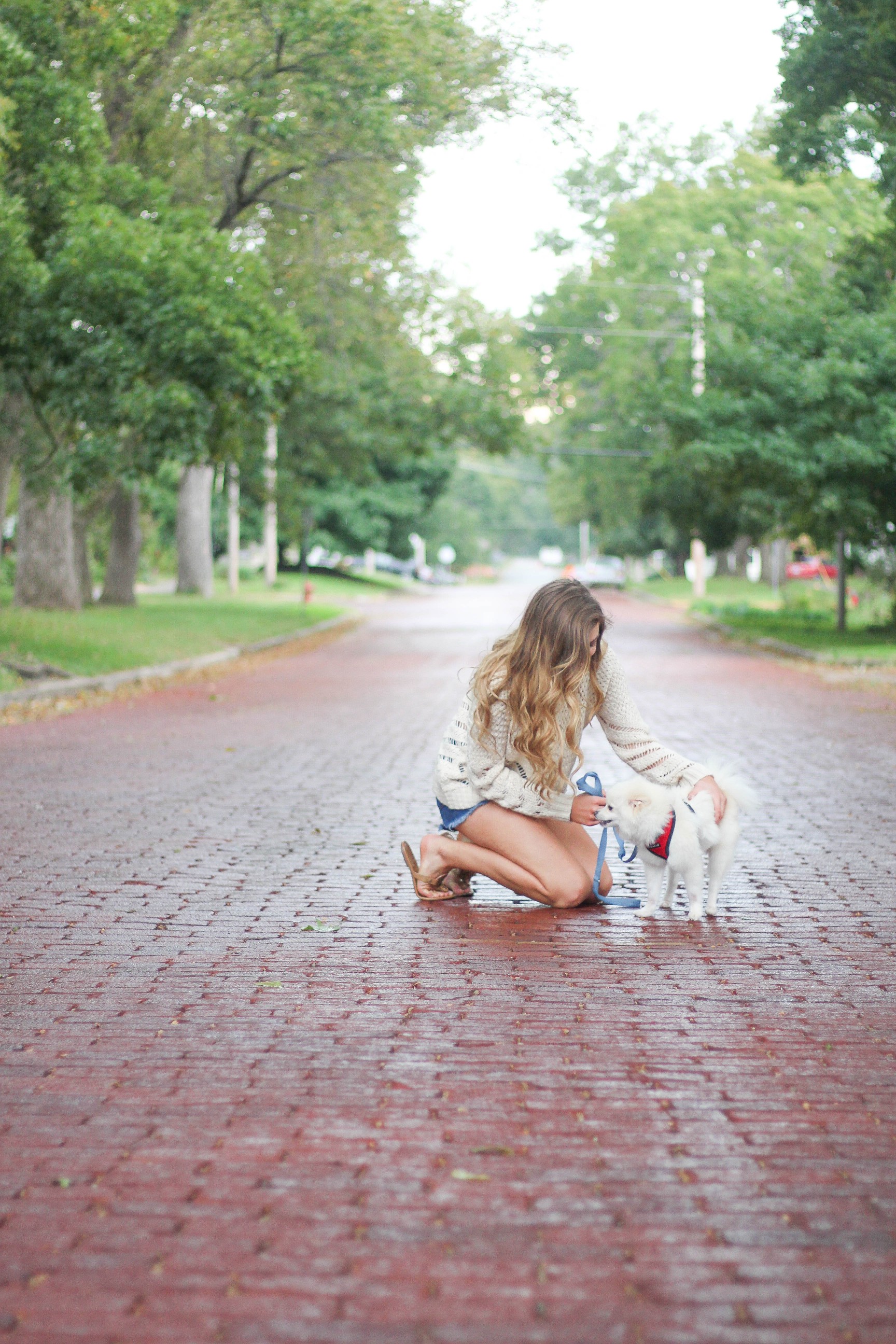 Rainy Days are the best days for SWEATERS!! by Lauren Lindmark on Daily Dose of Charm