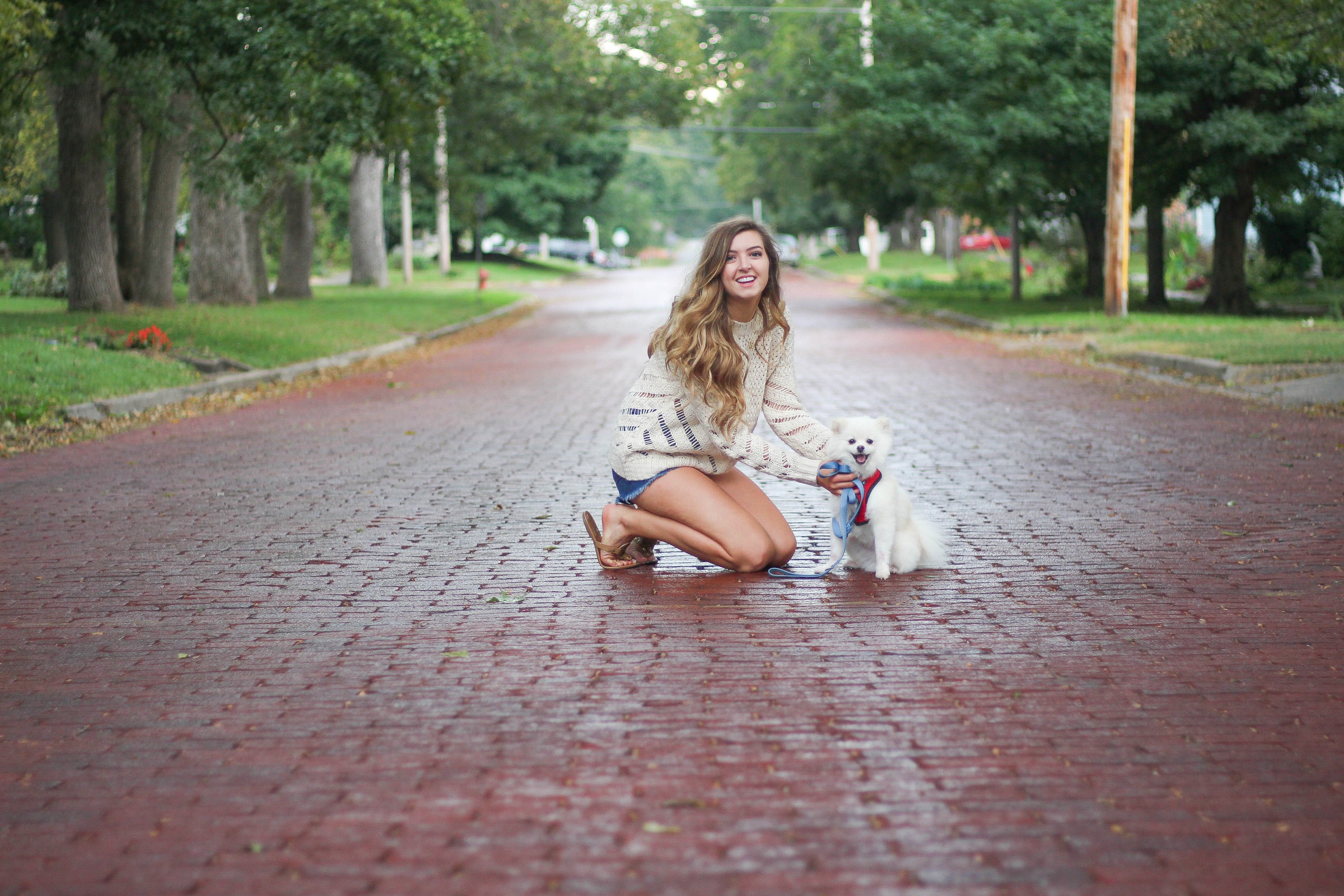 Rainy Days are the best days for SWEATERS!! by Lauren Lindmark on Daily Dose of Charm