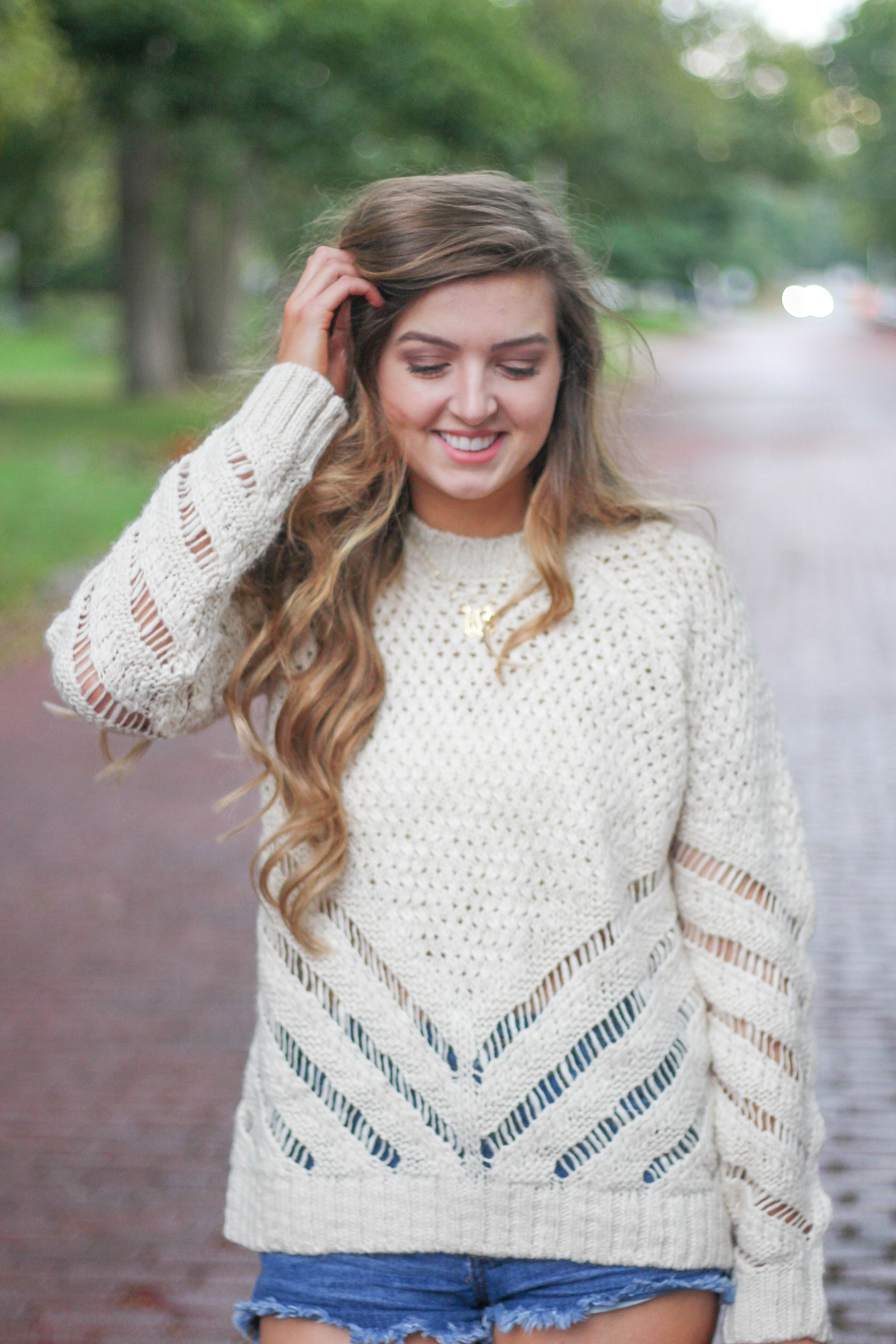 Rainy Days are the best days for SWEATERS!! by Lauren Lindmark on Daily Dose of Charm