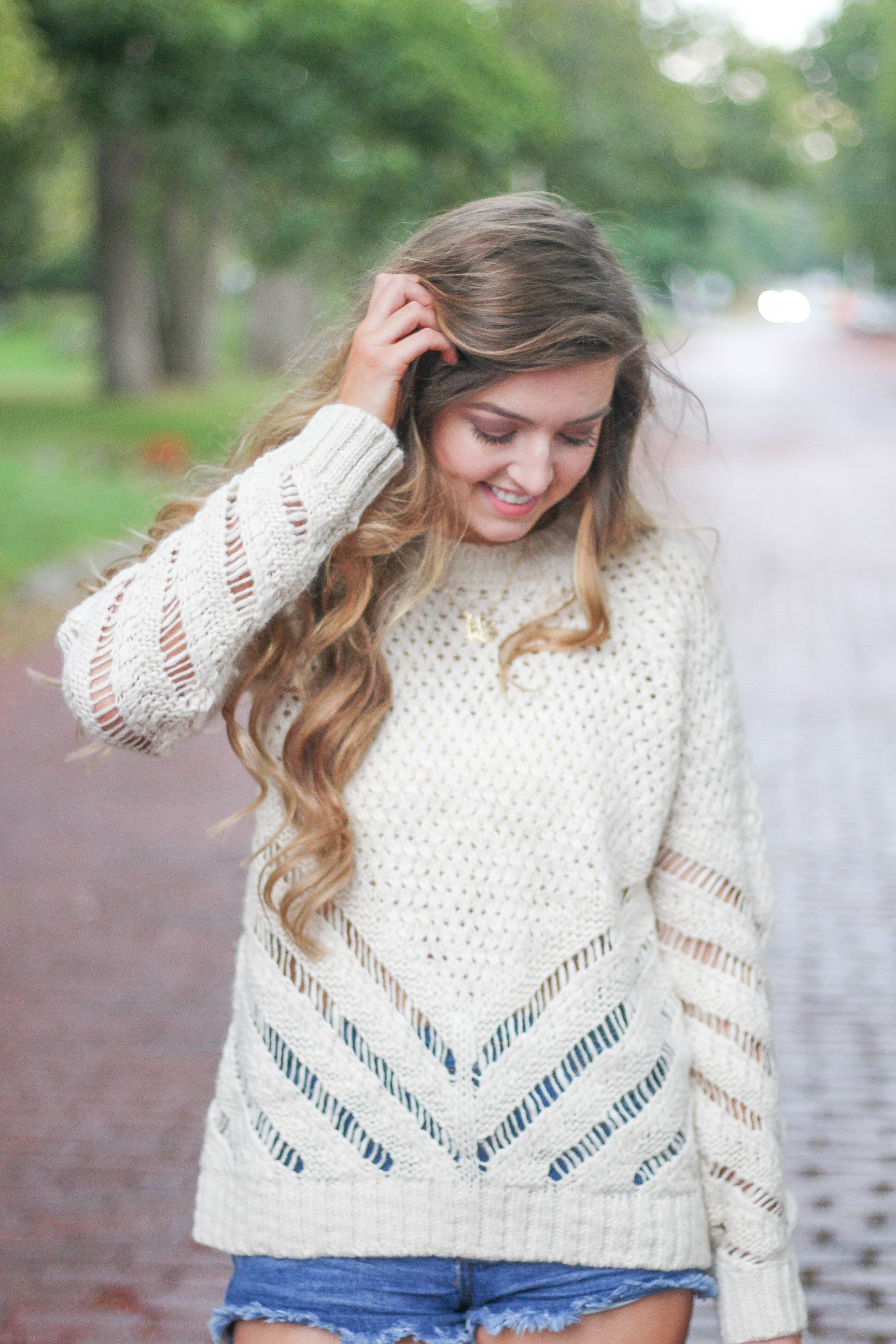 Rainy Days are the best days for SWEATERS!! by Lauren Lindmark on Daily Dose of Charm