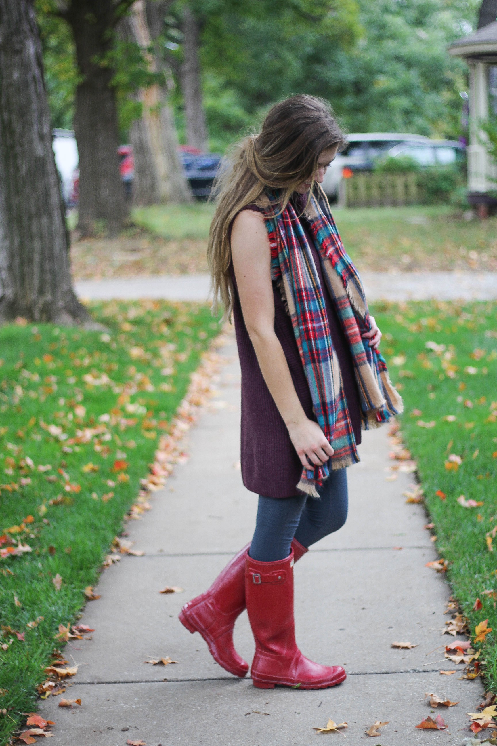 Barbour coats and blanket scarves are perfect for fall, see it on the blog daily dose of charm by lauren lindmark dailydoseofcharm.com