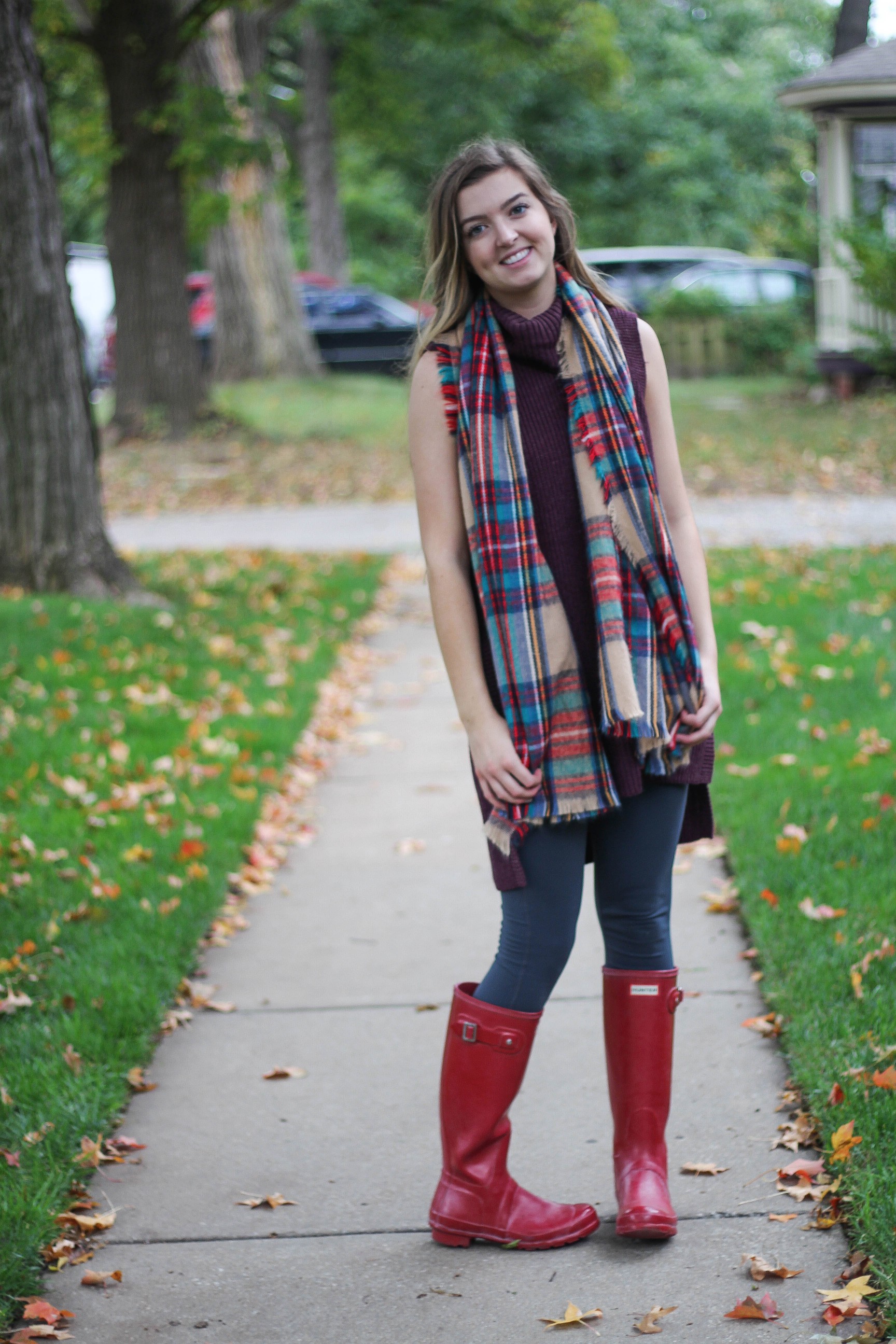 Messy Hair, Barbour, & Sweater Dresses | OOTD – Lauren Emily Wiltse