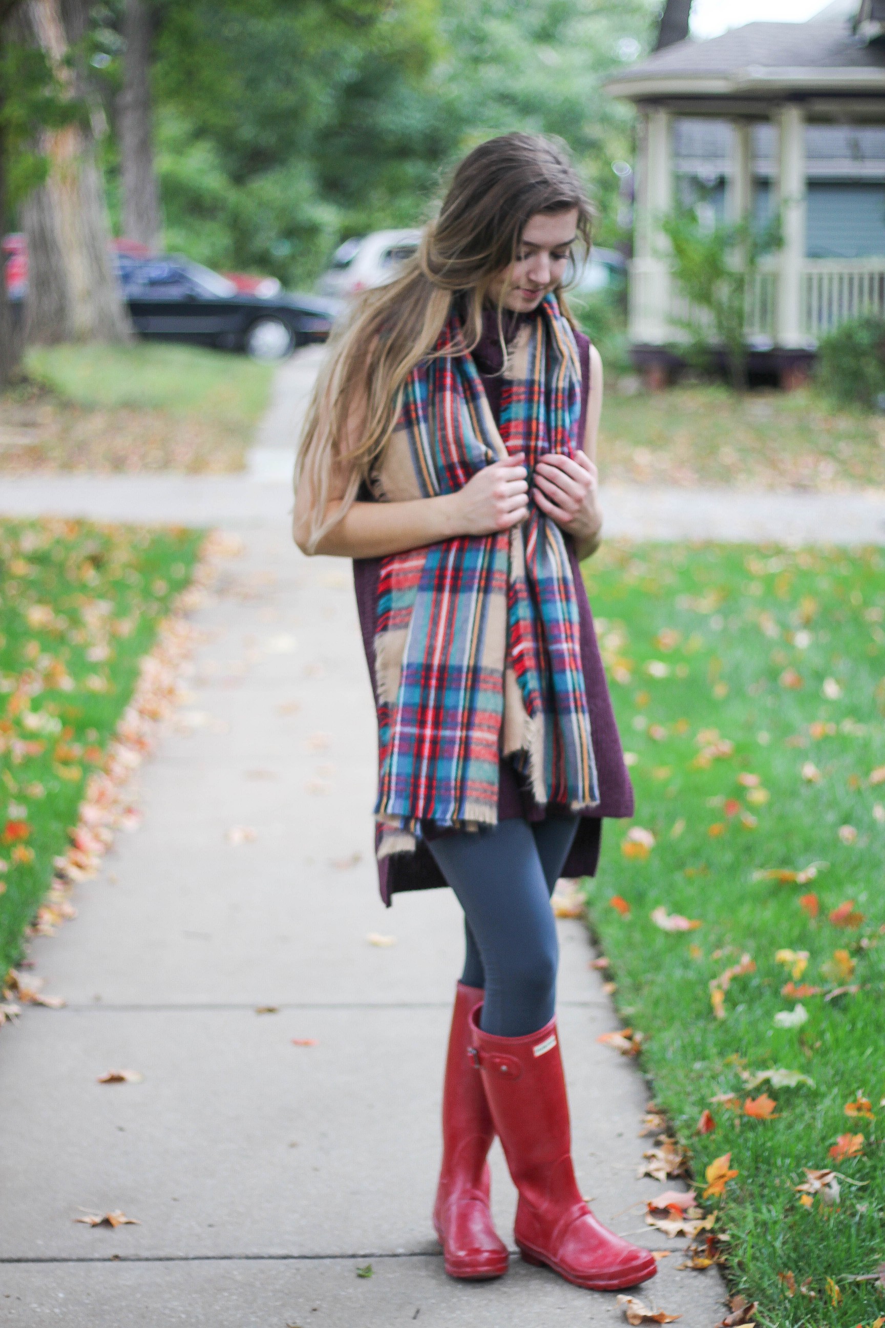 Barbour coats and blanket scarves are perfect for fall, see it on the blog daily dose of charm by lauren lindmark dailydoseofcharm.com