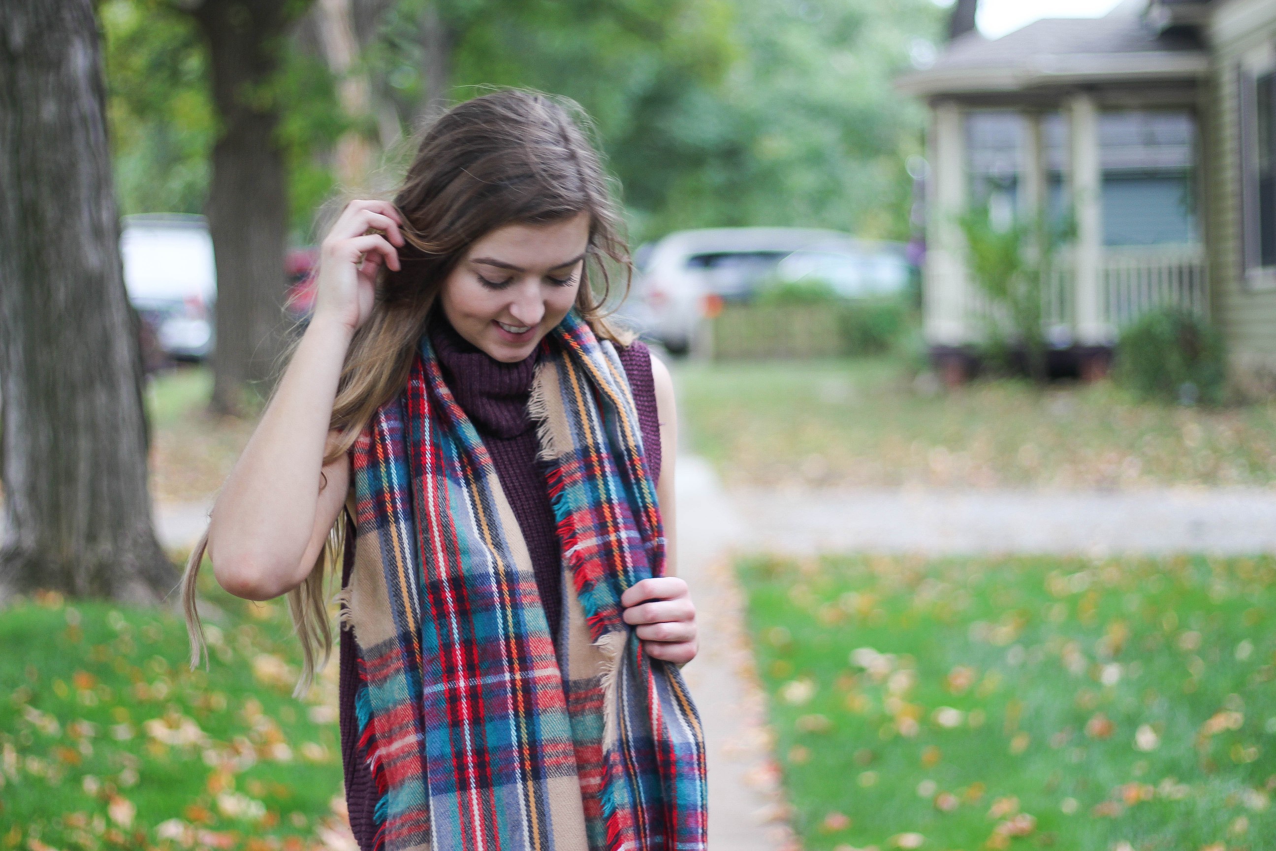 Barbour coats and blanket scarves are perfect for fall, see it on the blog daily dose of charm by lauren lindmark dailydoseofcharm.com