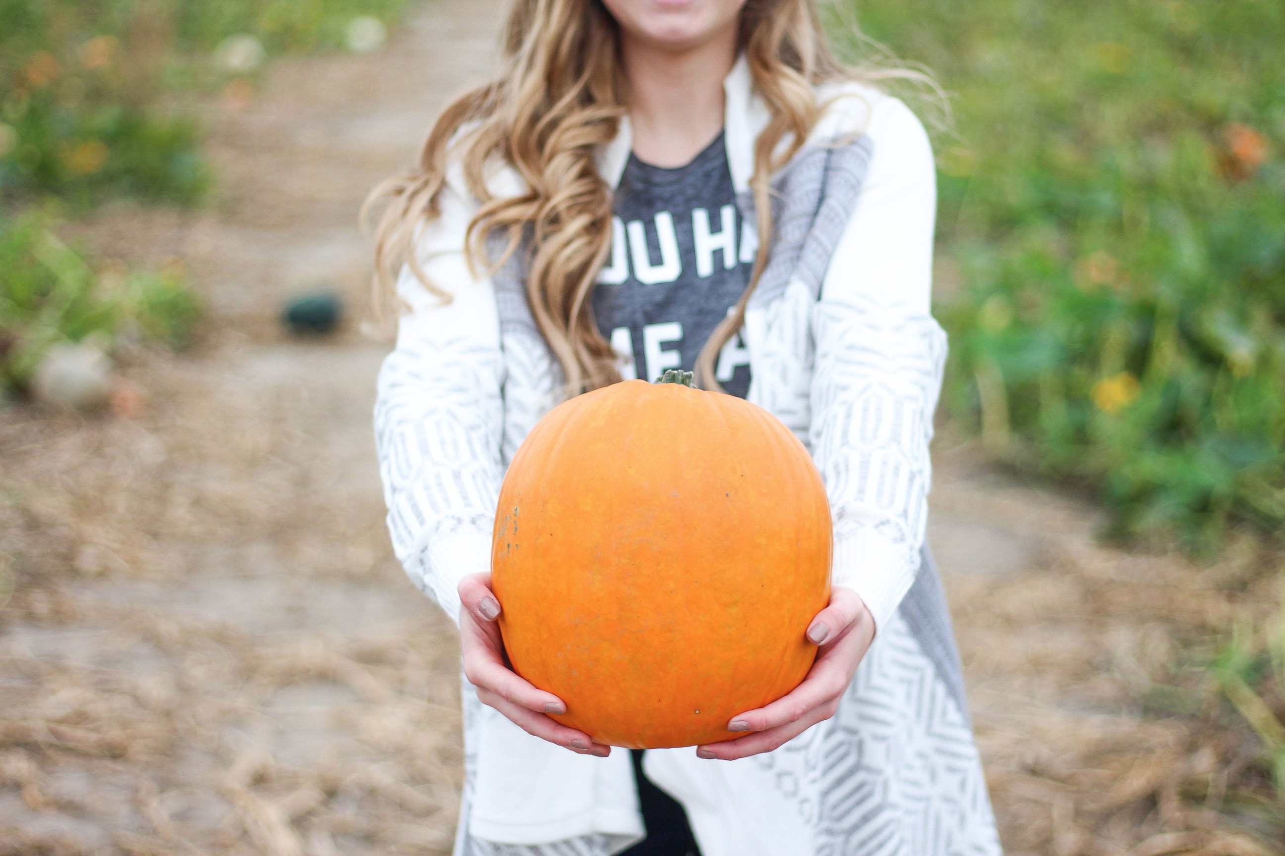 Fall pumpkin patch outfit LL bean boots southern tide by Lauren Lindmark on Daily Dose of Charm dailydoseofcharm.com