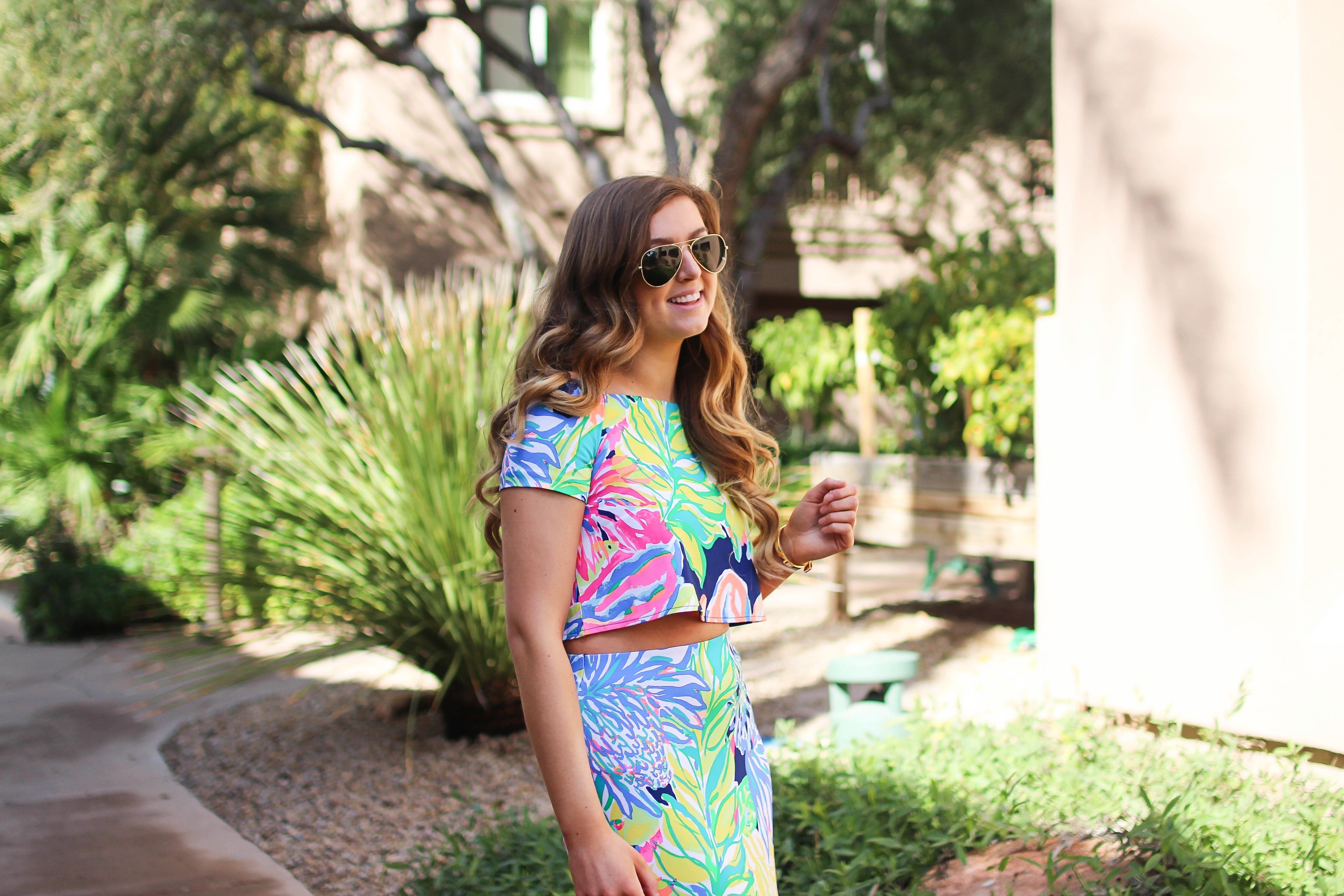 Lilly pulitzer two piece outfit best sale