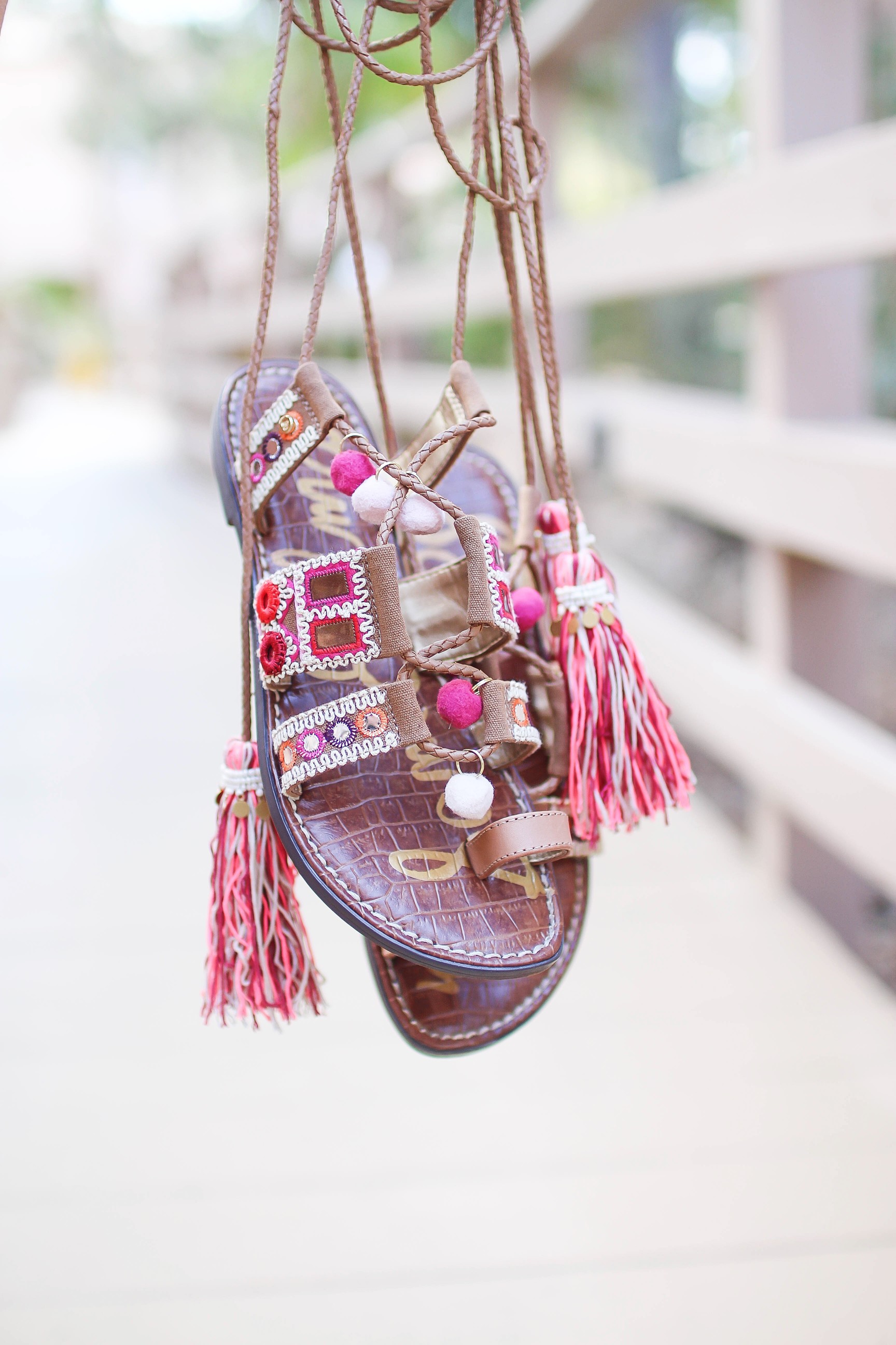 Black romper cover up perfect for spring break and this summer! I love the resort wear trend, so I paired this with a Moroccan style clutch and cute tassel shoes by Sam Edelman. By Lauren Lindmark on Daily Dose of Charm dailydoseofcharm.com