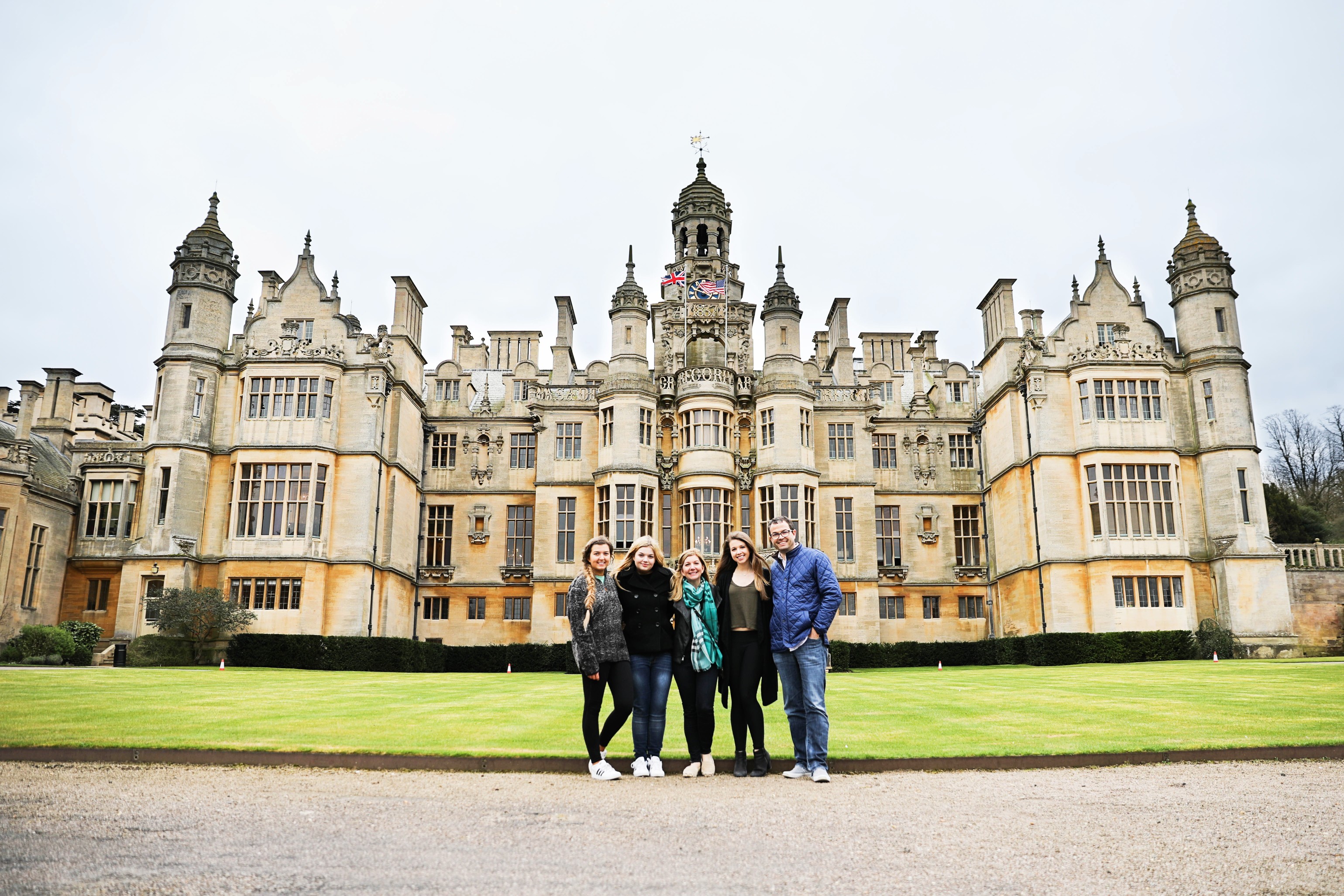 Harlaxton College in Grantham north of London! London castle you need to go visit! The prettiest castle I have ever seen! By Lauren Lindmark on dailydoseofcharm.com daily dose of charm