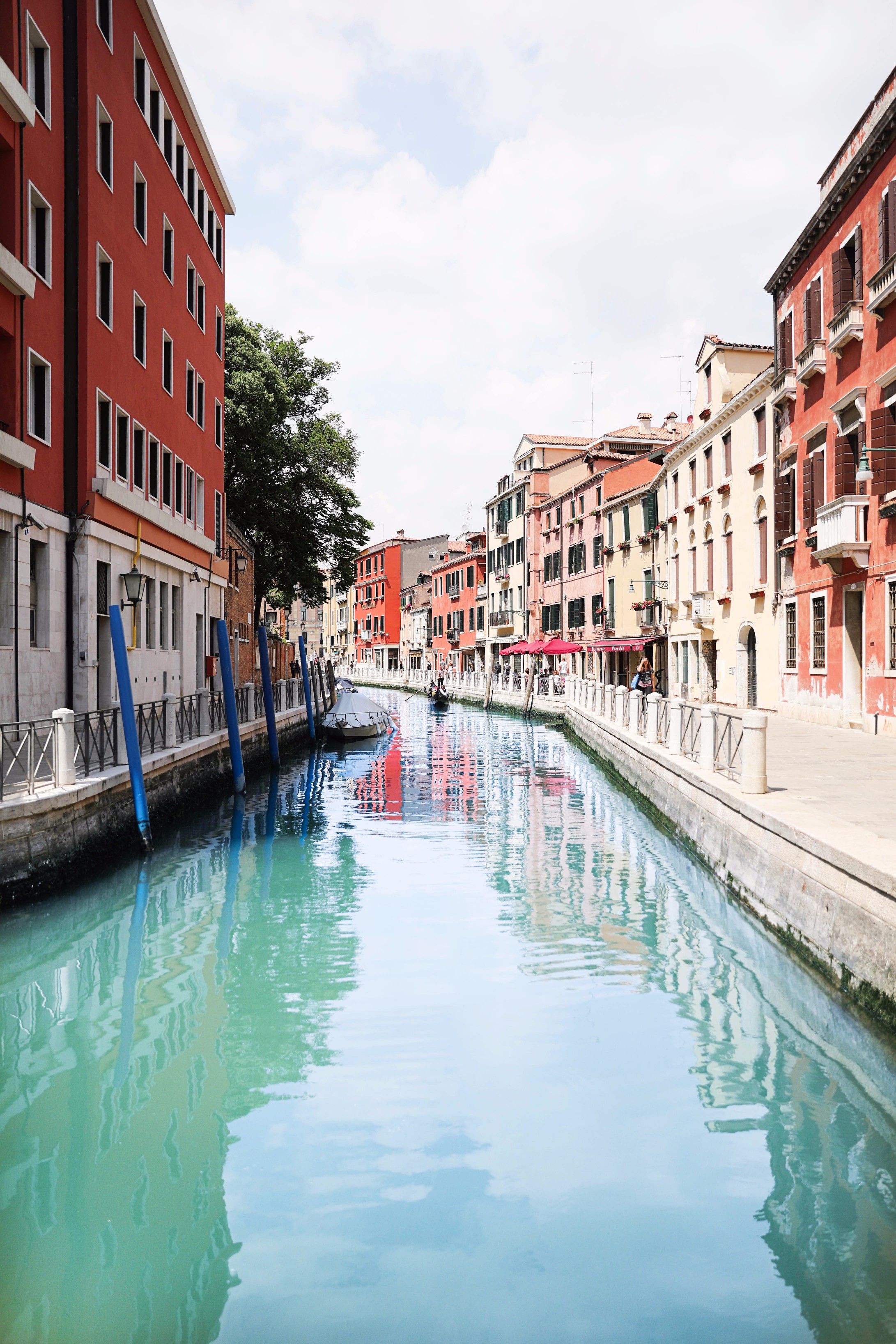 Venice, Italy trip and striped halter dress by lauren lindmark fashion blog daily dose of charm