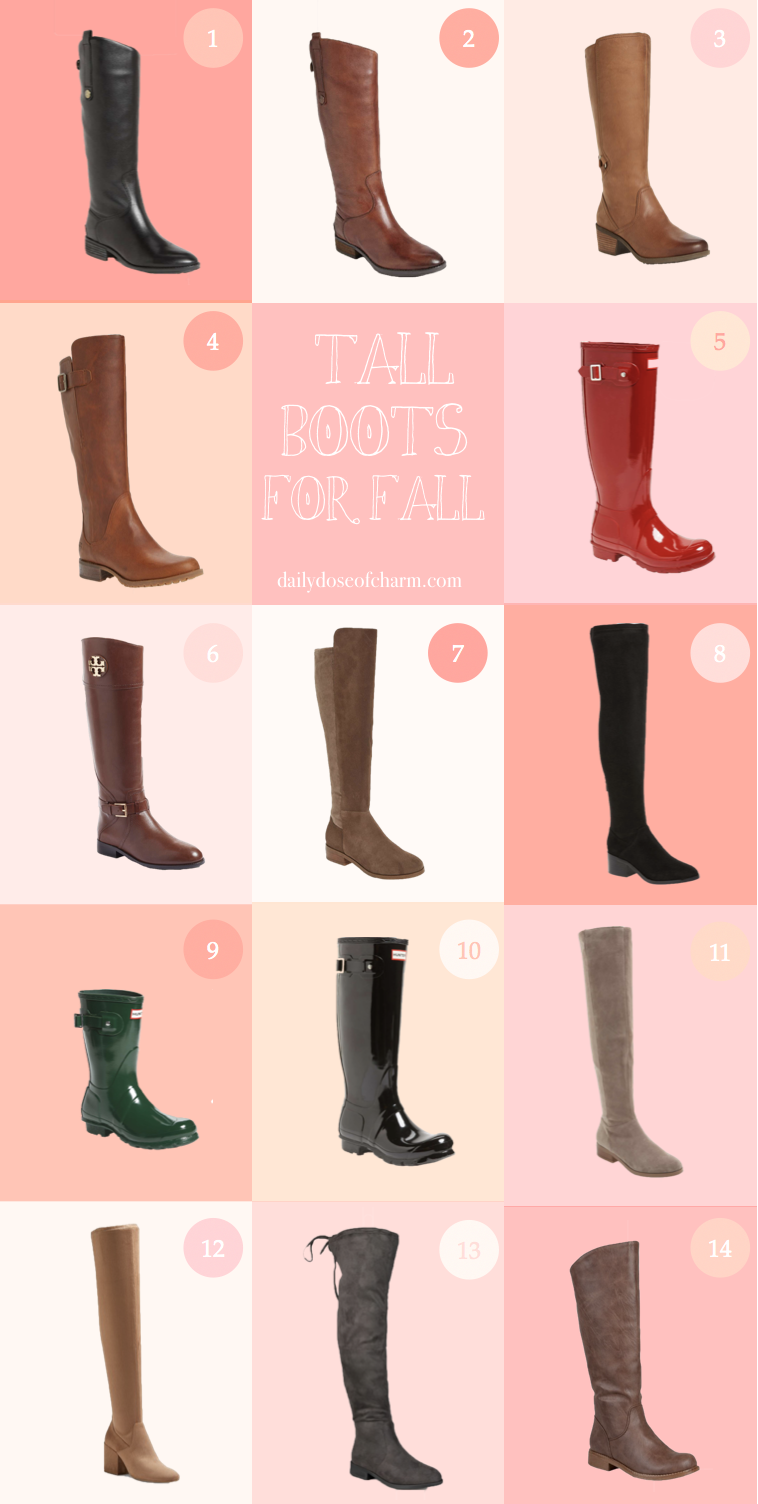 Cute tall boots store for fall