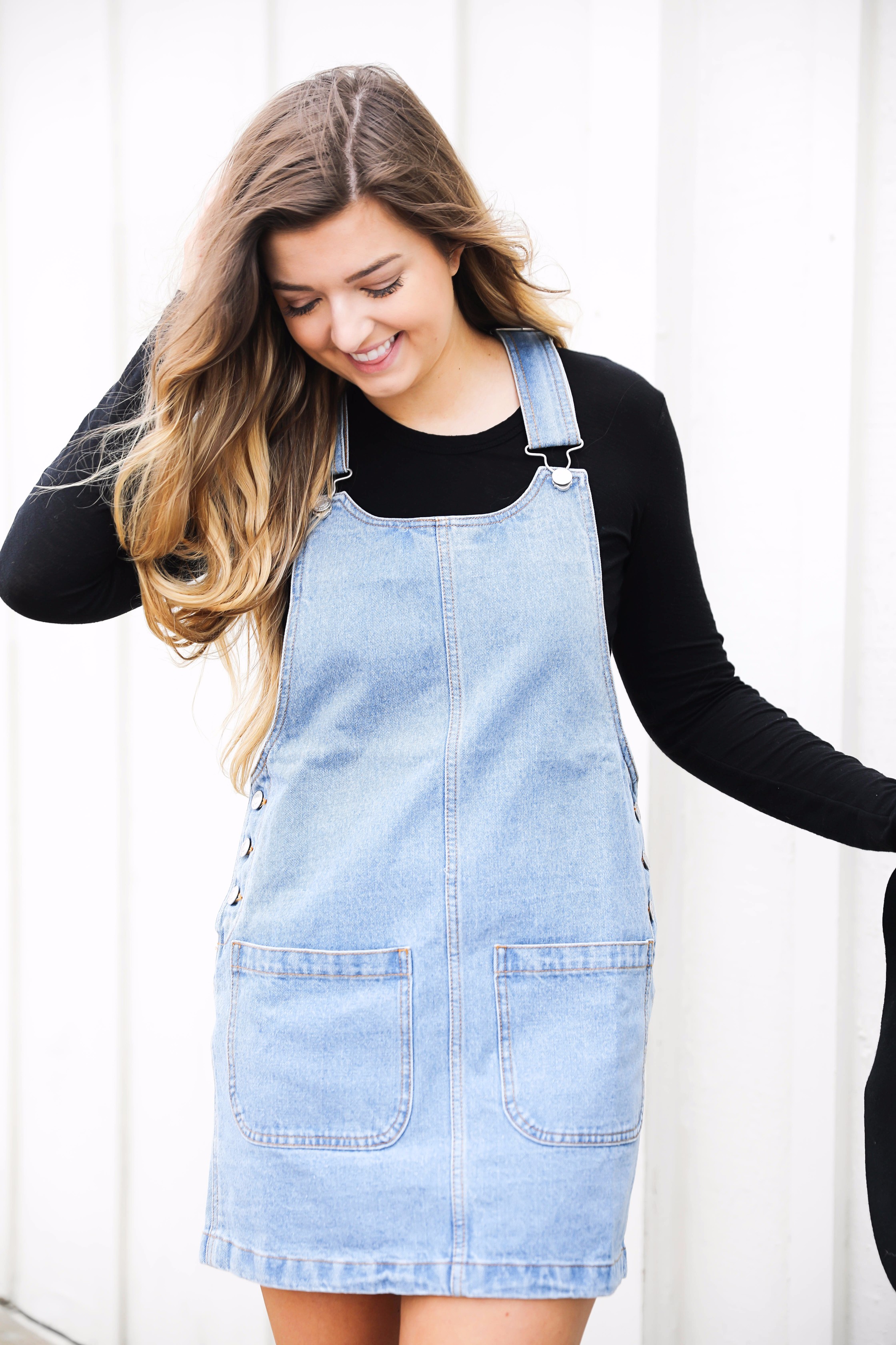Am I trendy yet?! Styling an Overall Dress  OOTD  Daily 