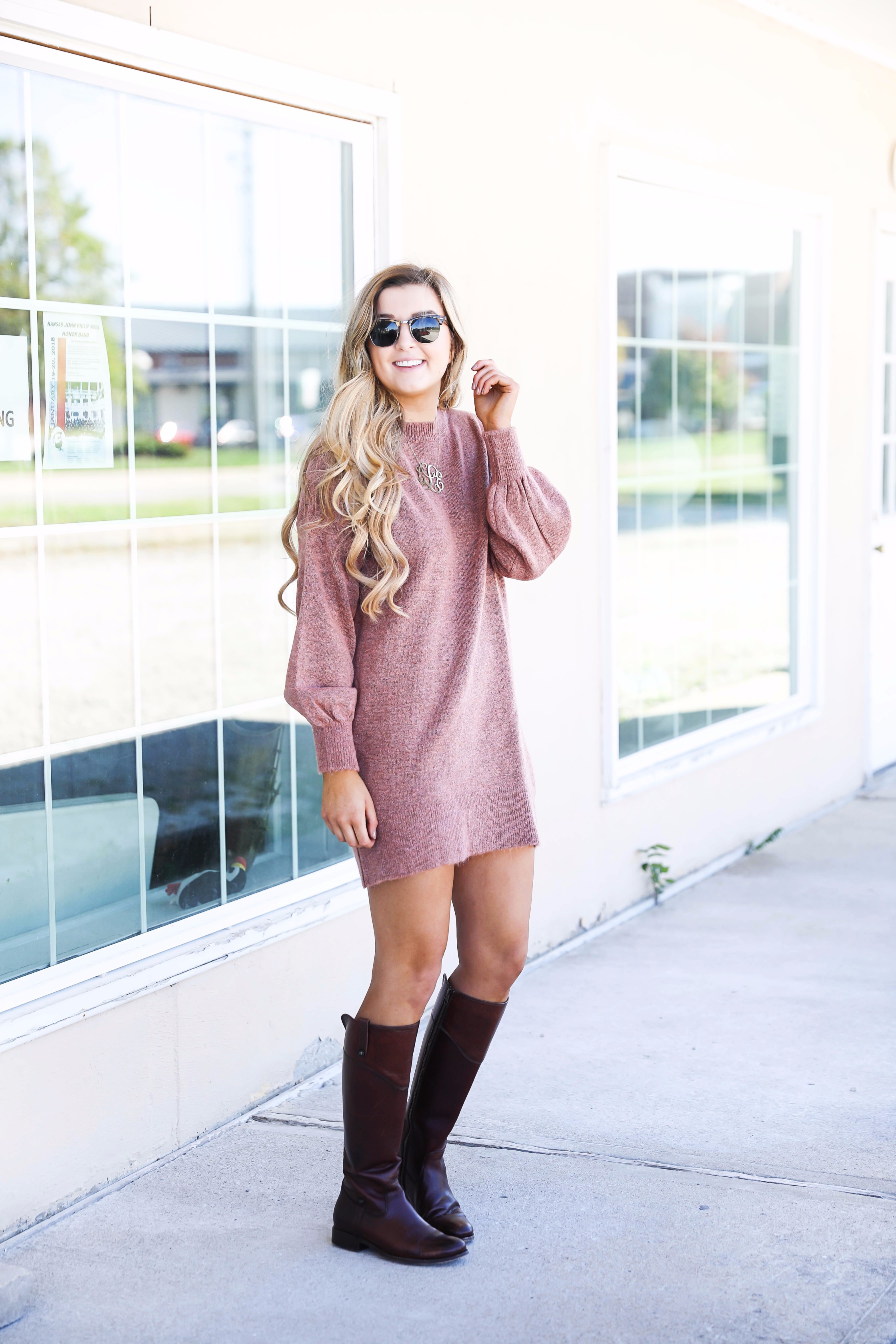 The Cutest  Sweater Dress, LuxMommy