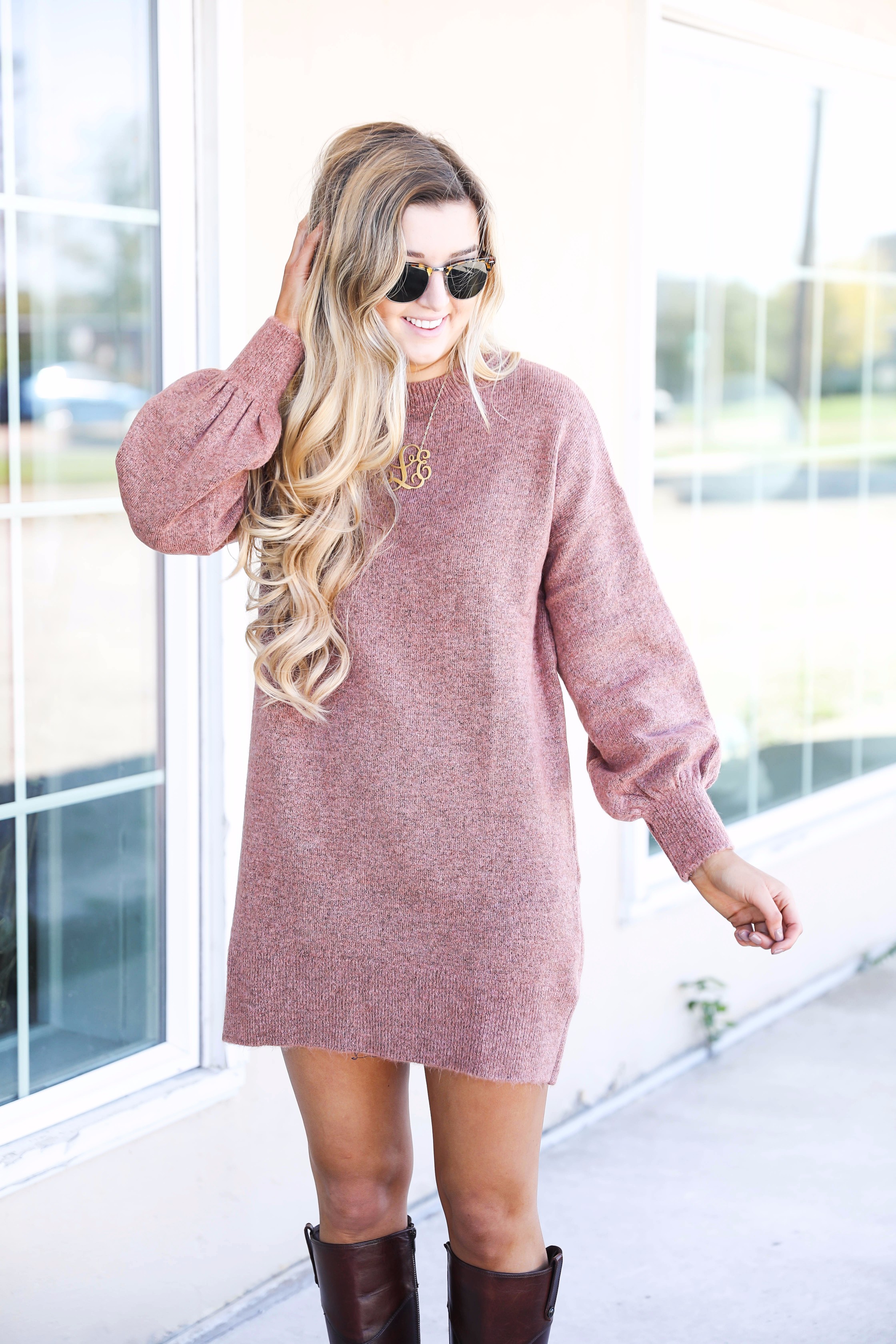 Perfect Casual Sweater Dress | OOTD – Lauren Emily Wiltse
