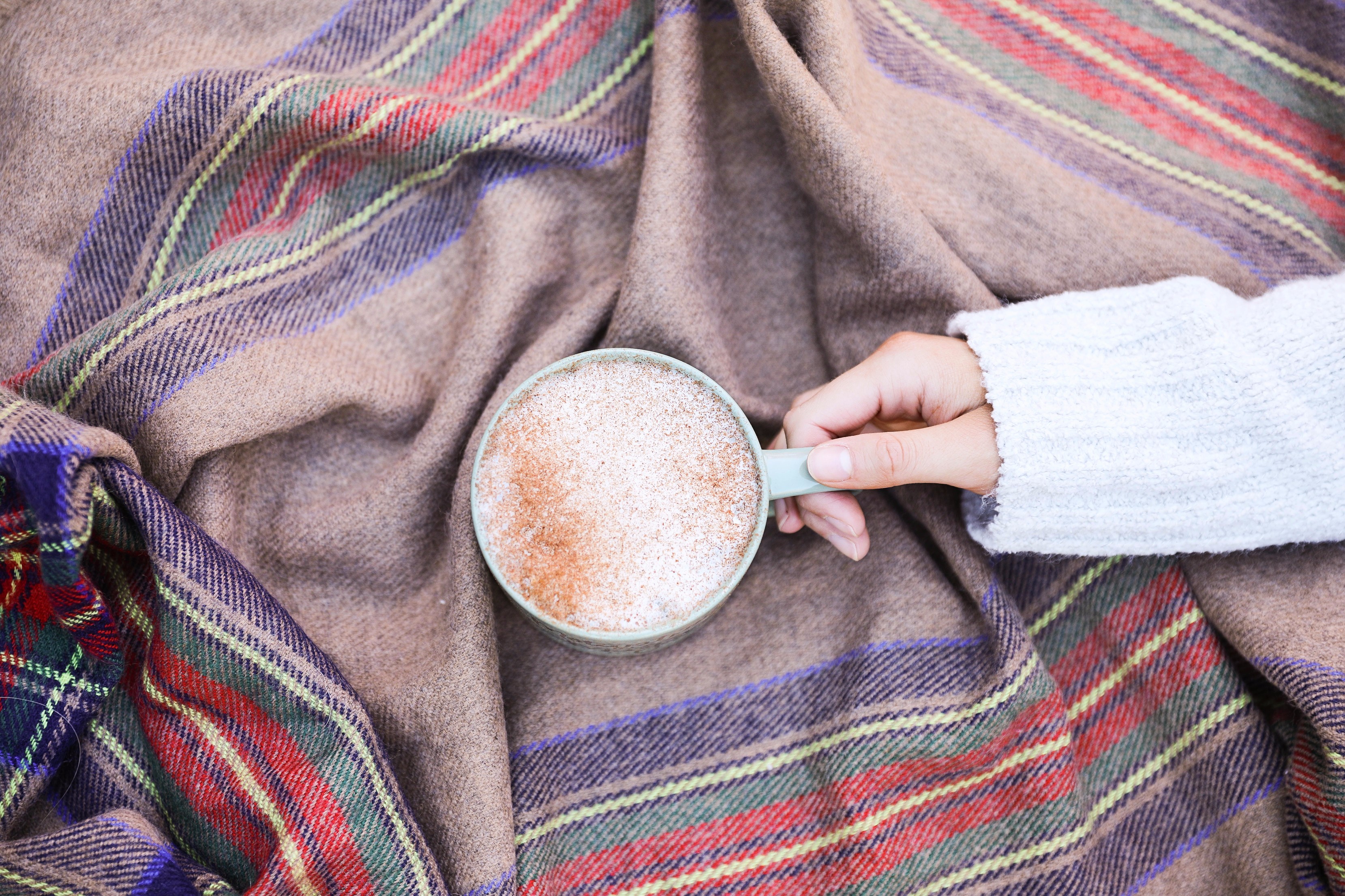 Blanket scarf and coffee mug fall inspiration photo 4P6A1694 copy