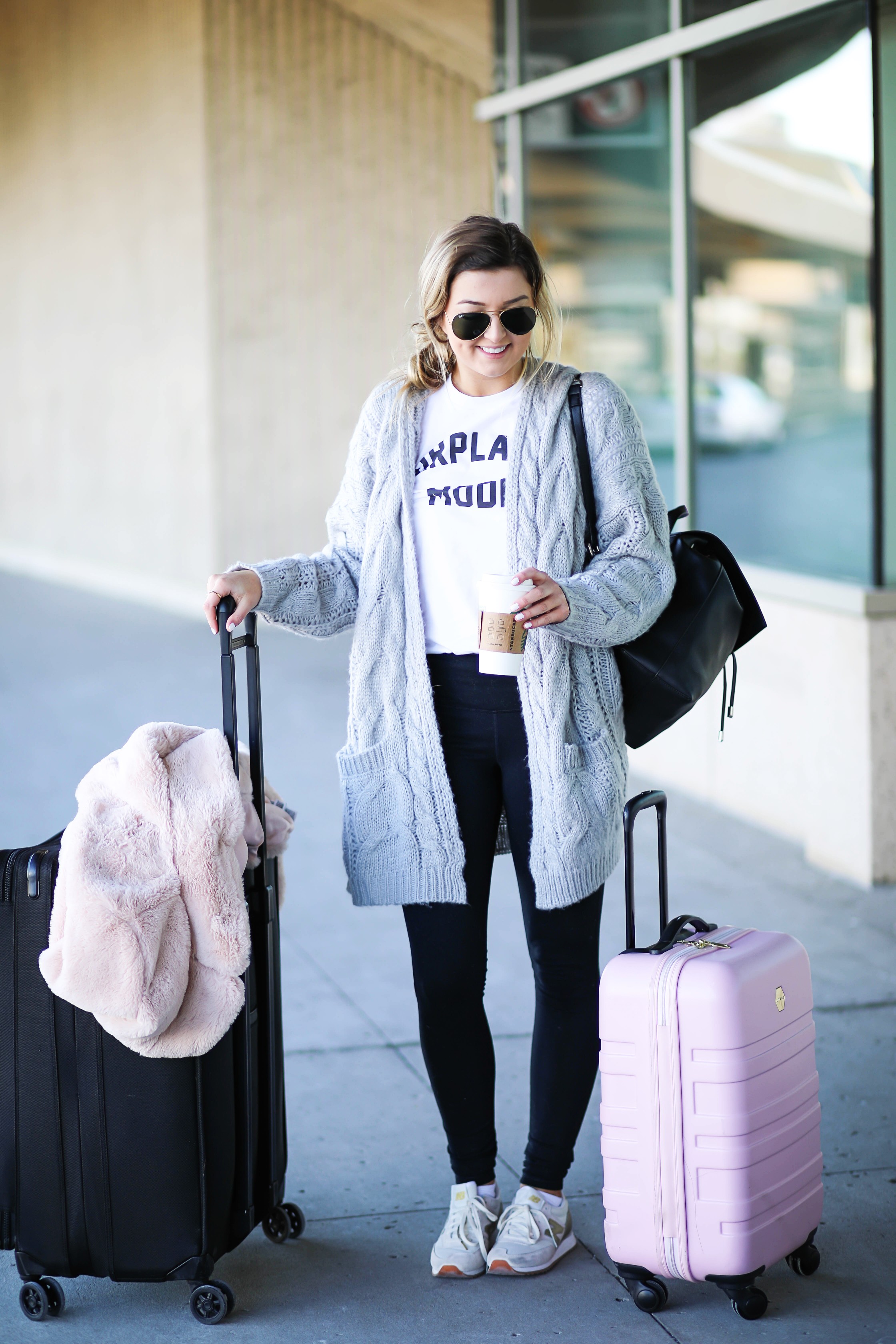 Comfy airplane clearance outfits