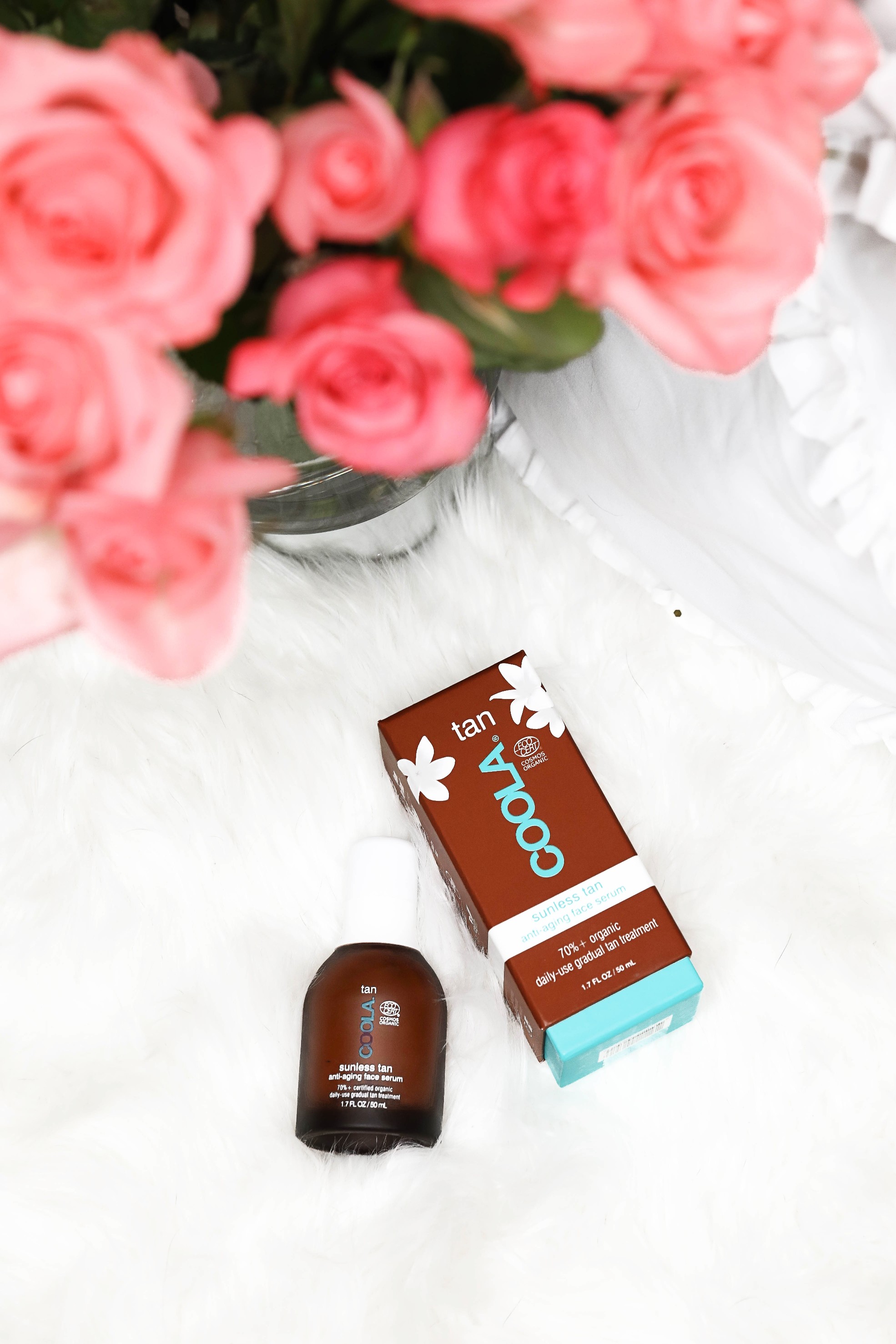 March beauty favorites coola face tanner daily dose of charm by lauren lindmark