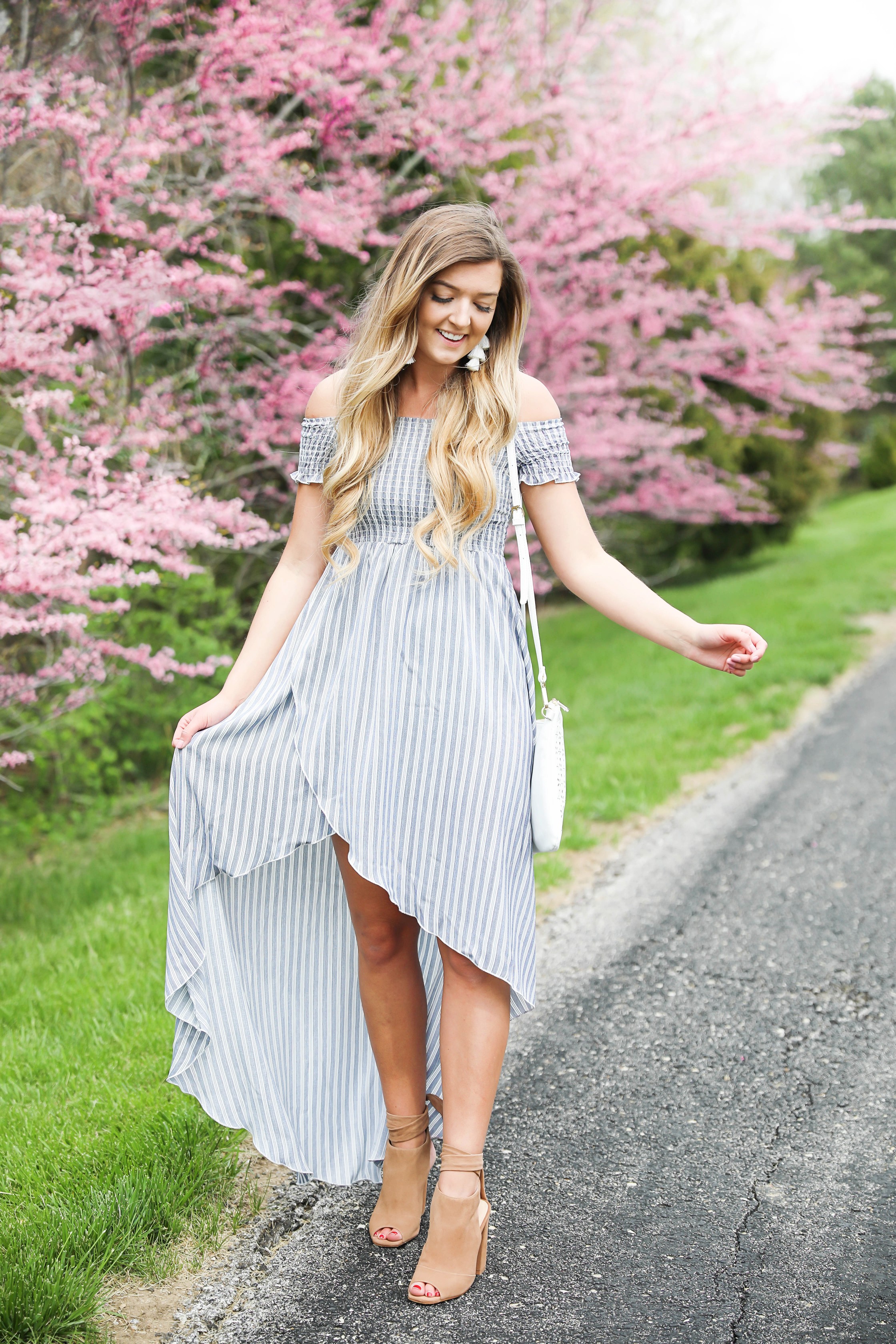 The Spring High Low Dress You Need OOTD Lauren Emily Wiltse