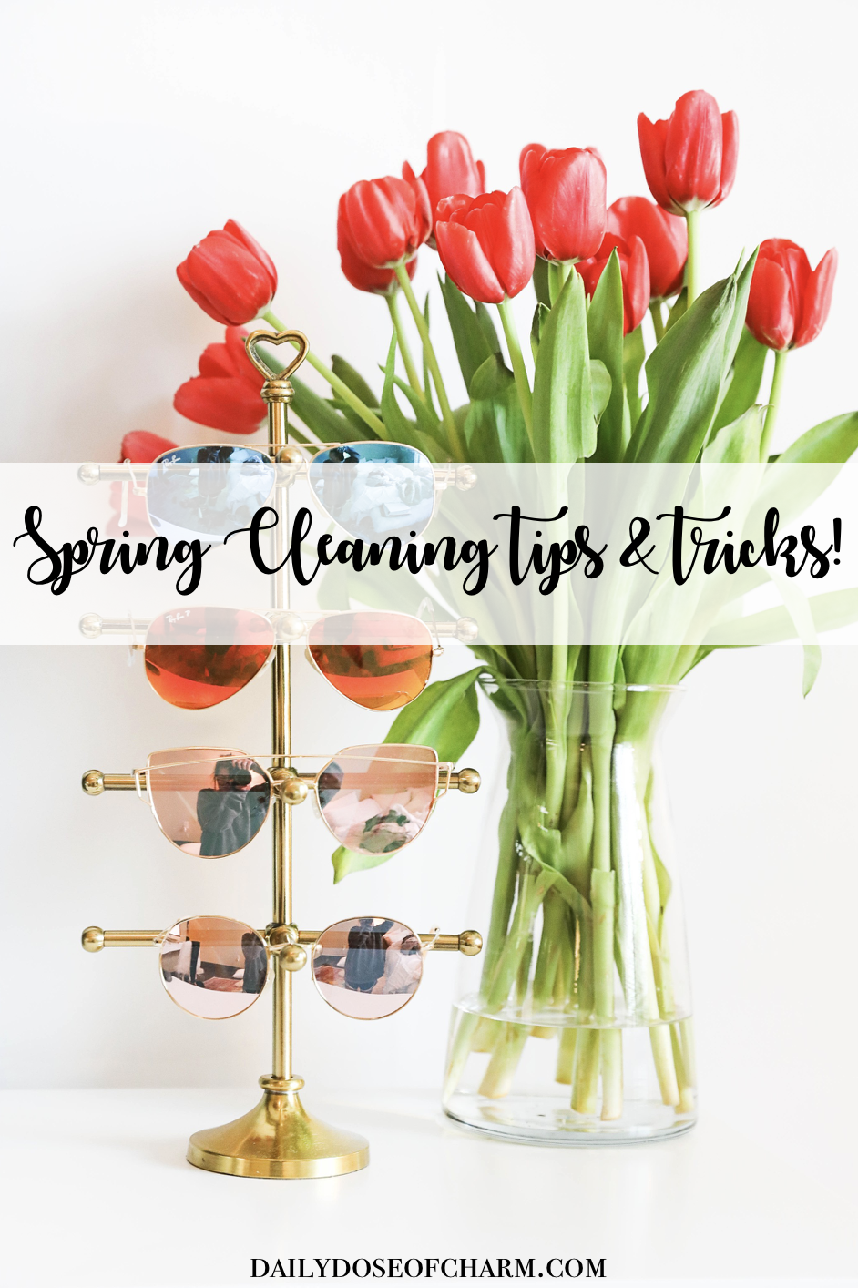 Spring cleaning tips and tricks plus cute storage roundup on fashion blog daily dose of charm by lauren lindmark