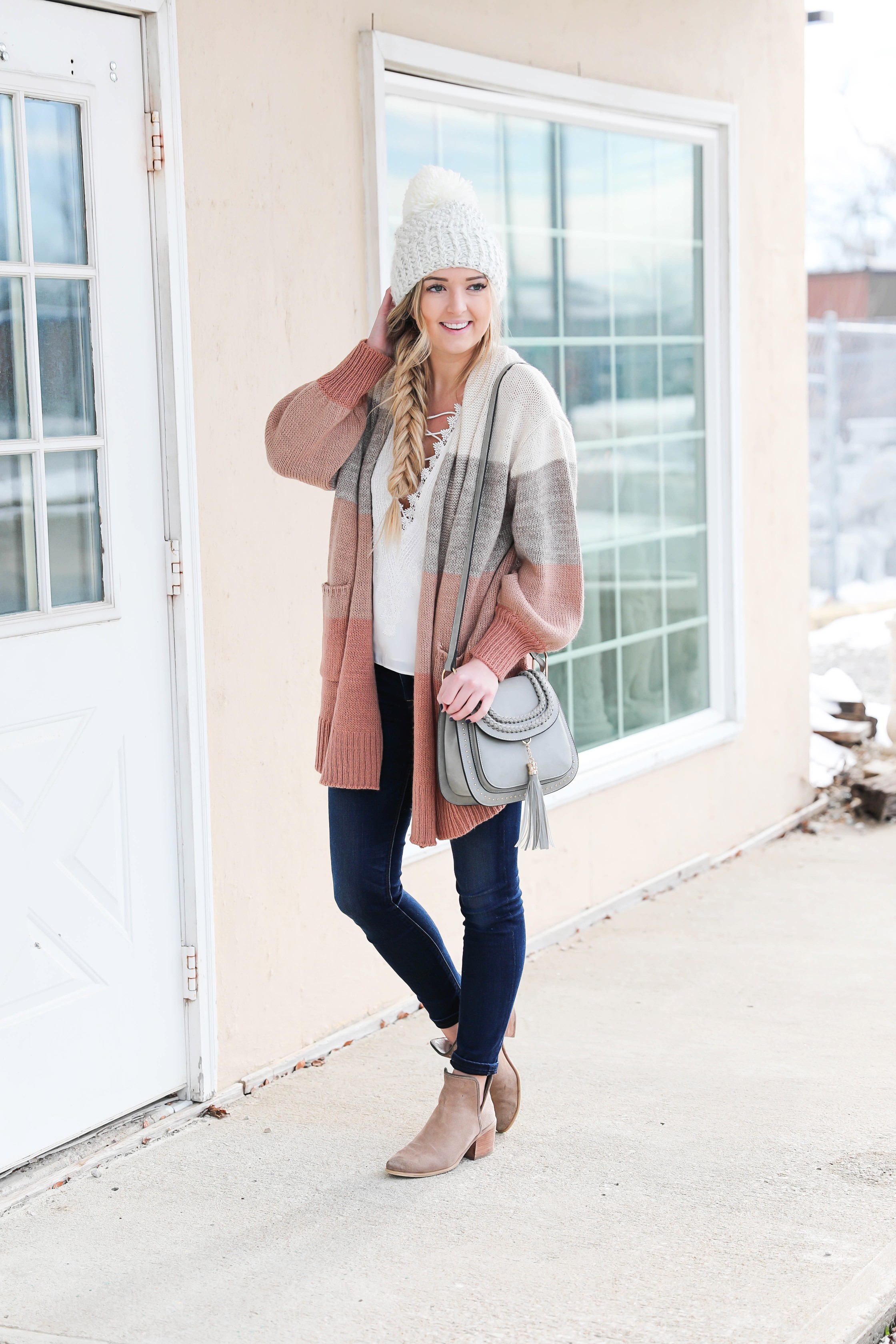 color block cardigan target