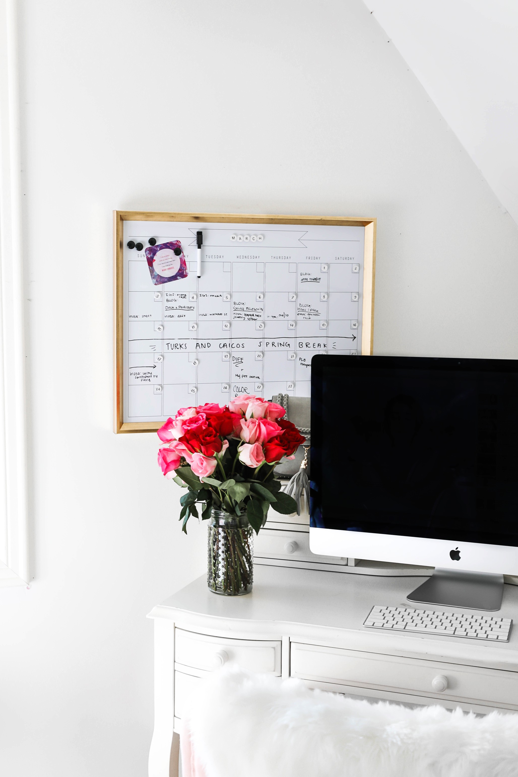 Amazon haul life hacks gold dry erase calendar lifestyle fashion blog daily dose of charm lauren lindmark