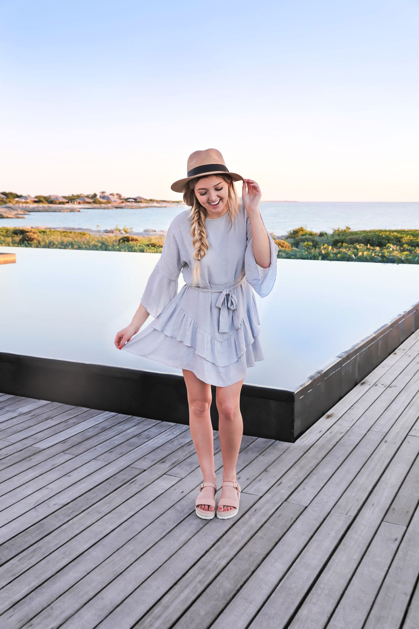 Turks and Caicos spring break outfit roundup what to wear vacation beach ootd swimsuits fashion blog daily dose of charm Lauren Lindmark