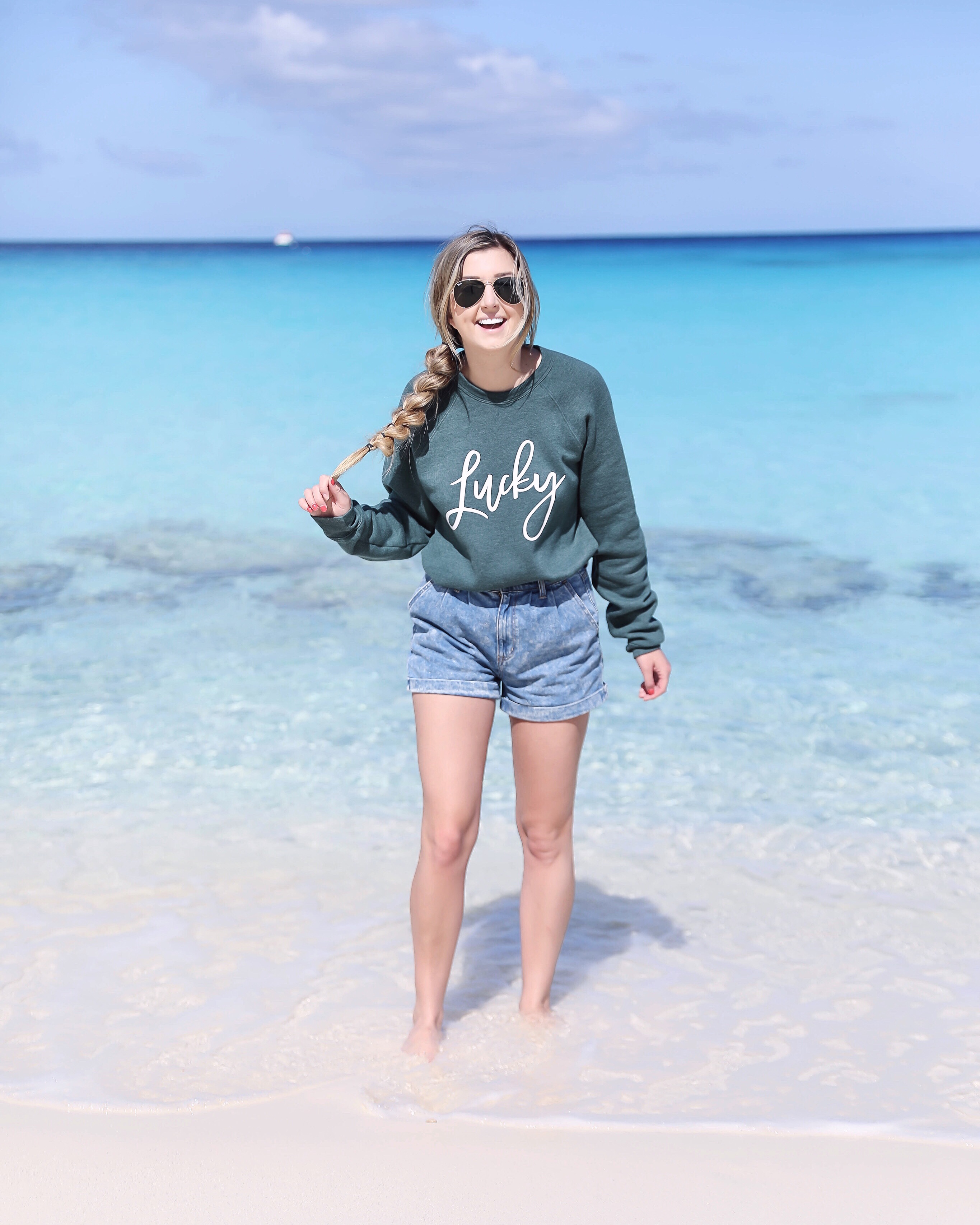 Turks and Caicos spring break outfit roundup what to wear vacation beach ootd swimsuits fashion blog daily dose of charm Lauren Lindmark
