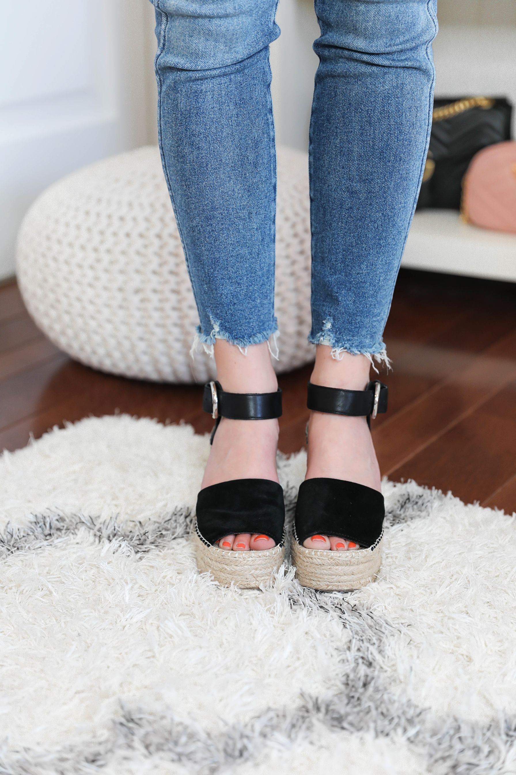 Espadrille spring shoes roundup! The cutest wedges and sandals on fashion blog daily dose of charm by lauren lindmark