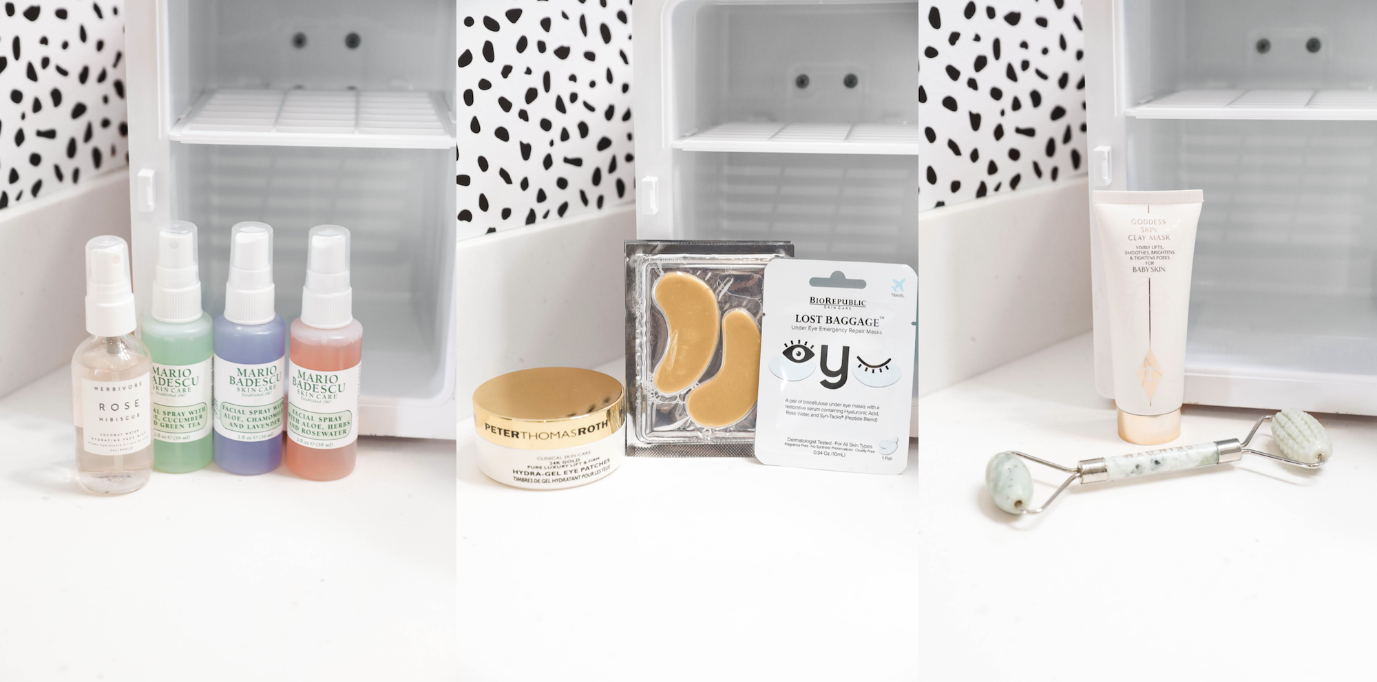 Lasted Spring Beauty Favorites! From hair, to makeup, to face masks, accessories, and nails. I am also sharing what is in my beauty fridge! Daily Dose of Charm by Lauren Lindmark