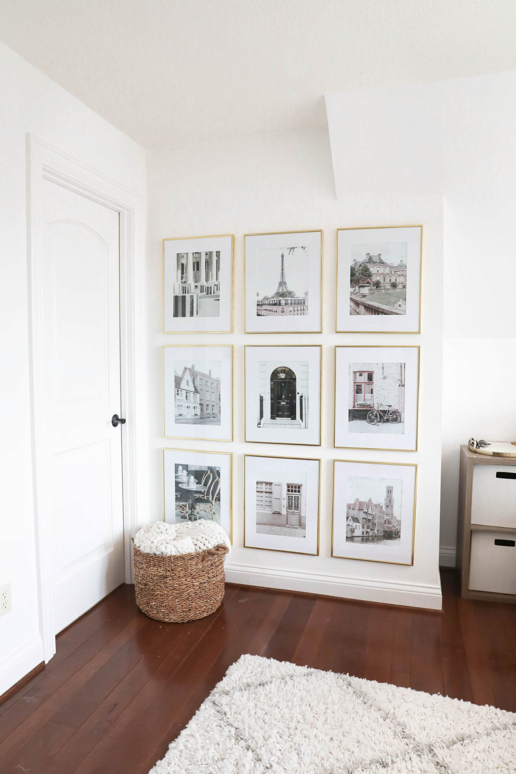 Year Long Room Transformation with Before and After Photos! Bright White Simple Room Decor! Details on Fashion Blog Daily Dose of Charm by Lauren Lindmark