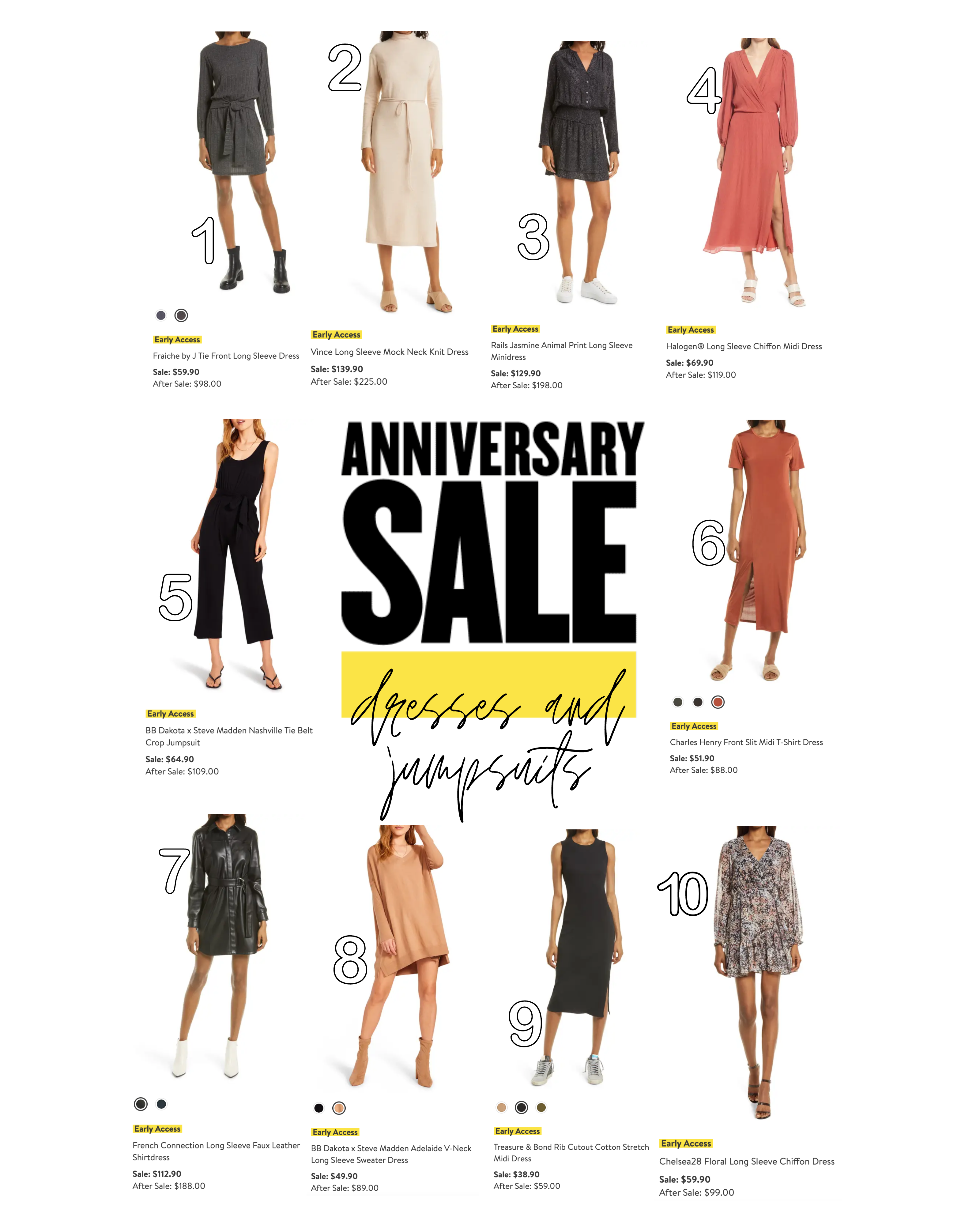 Nordstrom Sale 2021 Roundup The best dresses daily dose of charm nsale Lauren Emily Lindmark