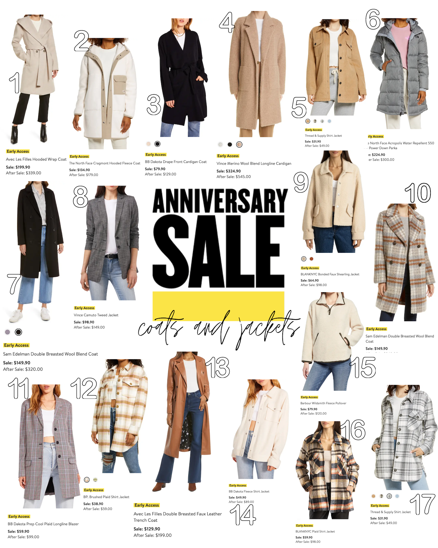 Nordstrom Sale 2021 Roundup The best coats and jackets daily dose of charm nsale Lauren Emily Lindmark